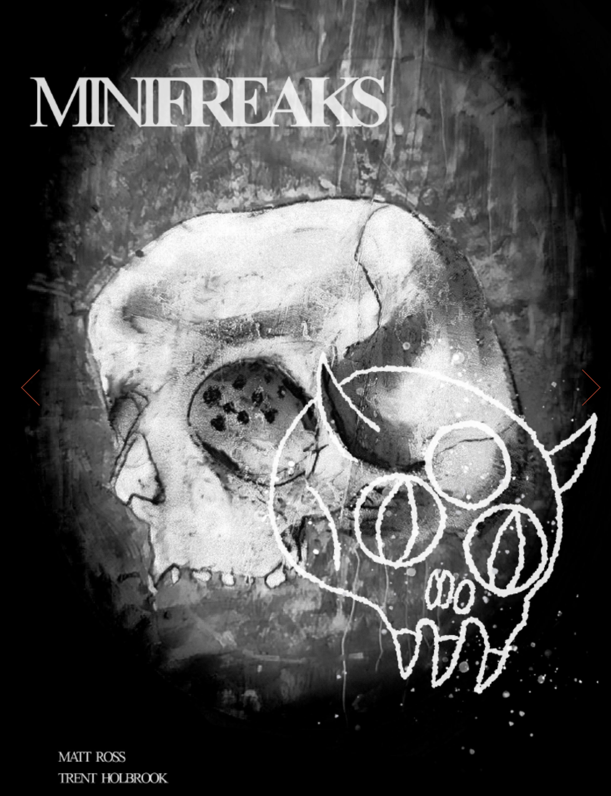 Bundle 3) MINIFREAKS: MISCAST x Matt Art Book and F*CK ICE T-Shirt