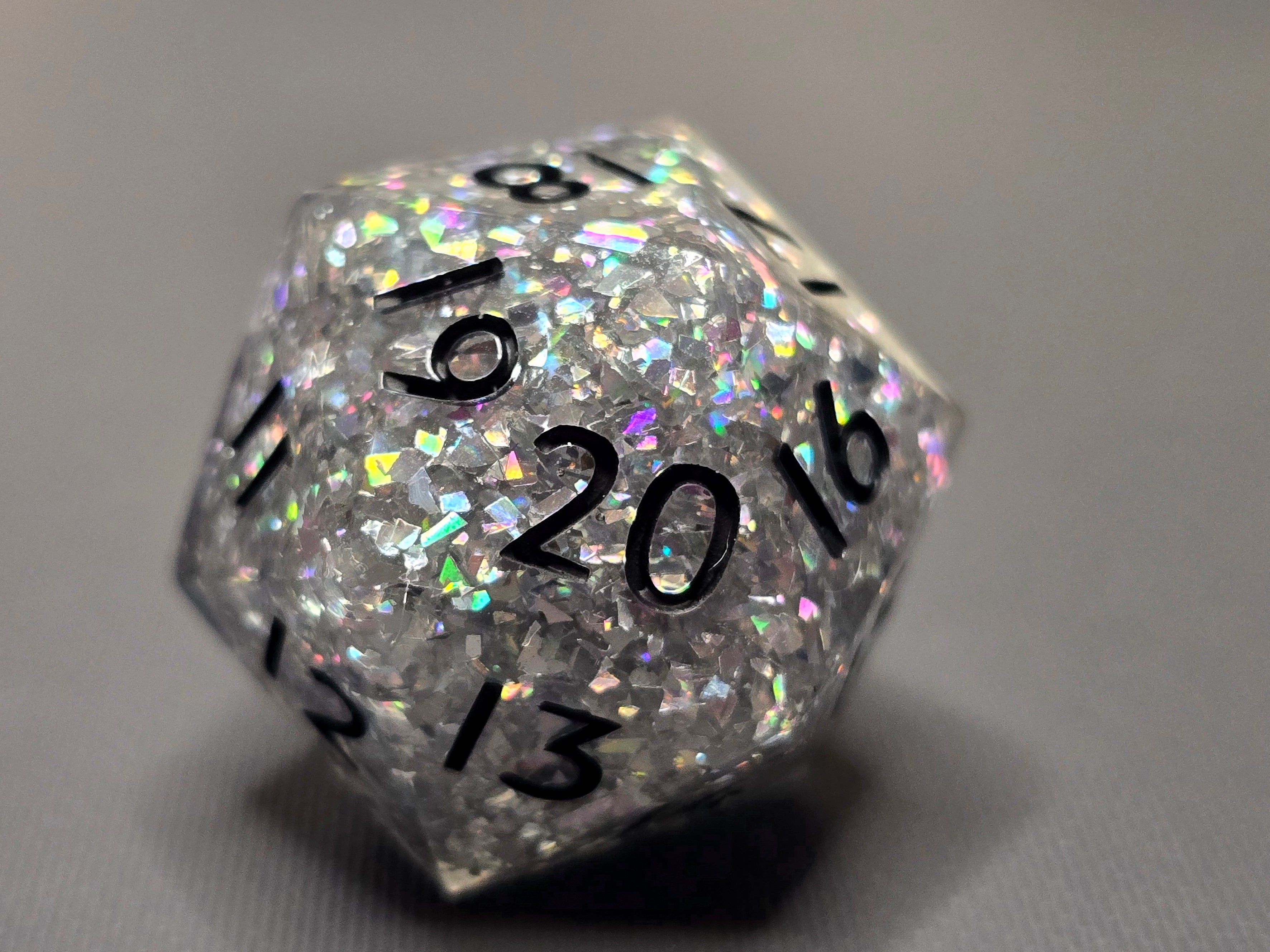 Crushed Ice - 22m Spindown d20