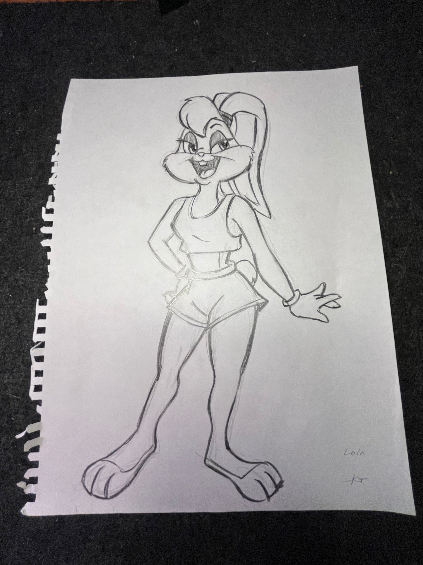 Illustrations from College Humor Sketch - Signed by Kait Thompson