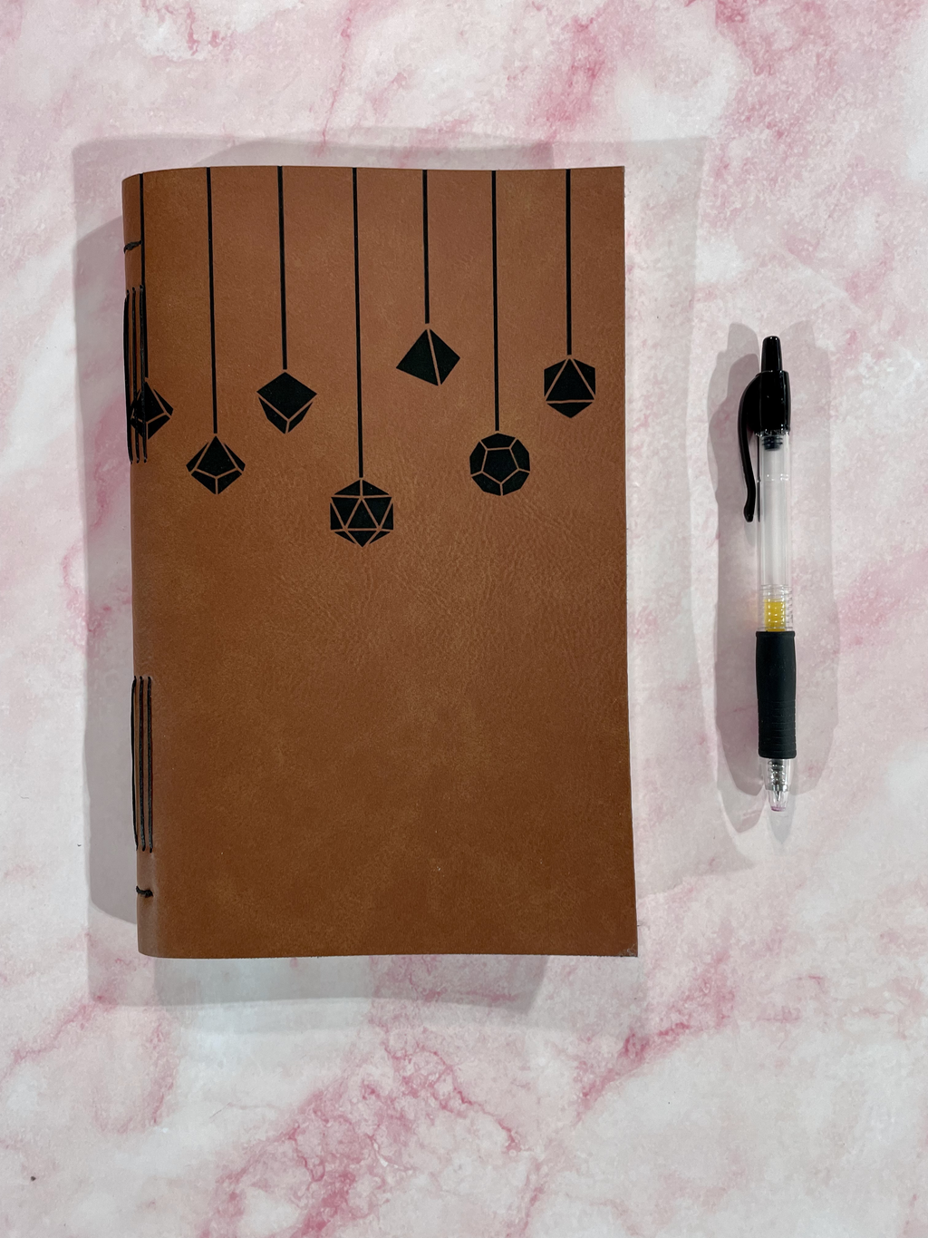 Faux Leather Click Clacks Journal