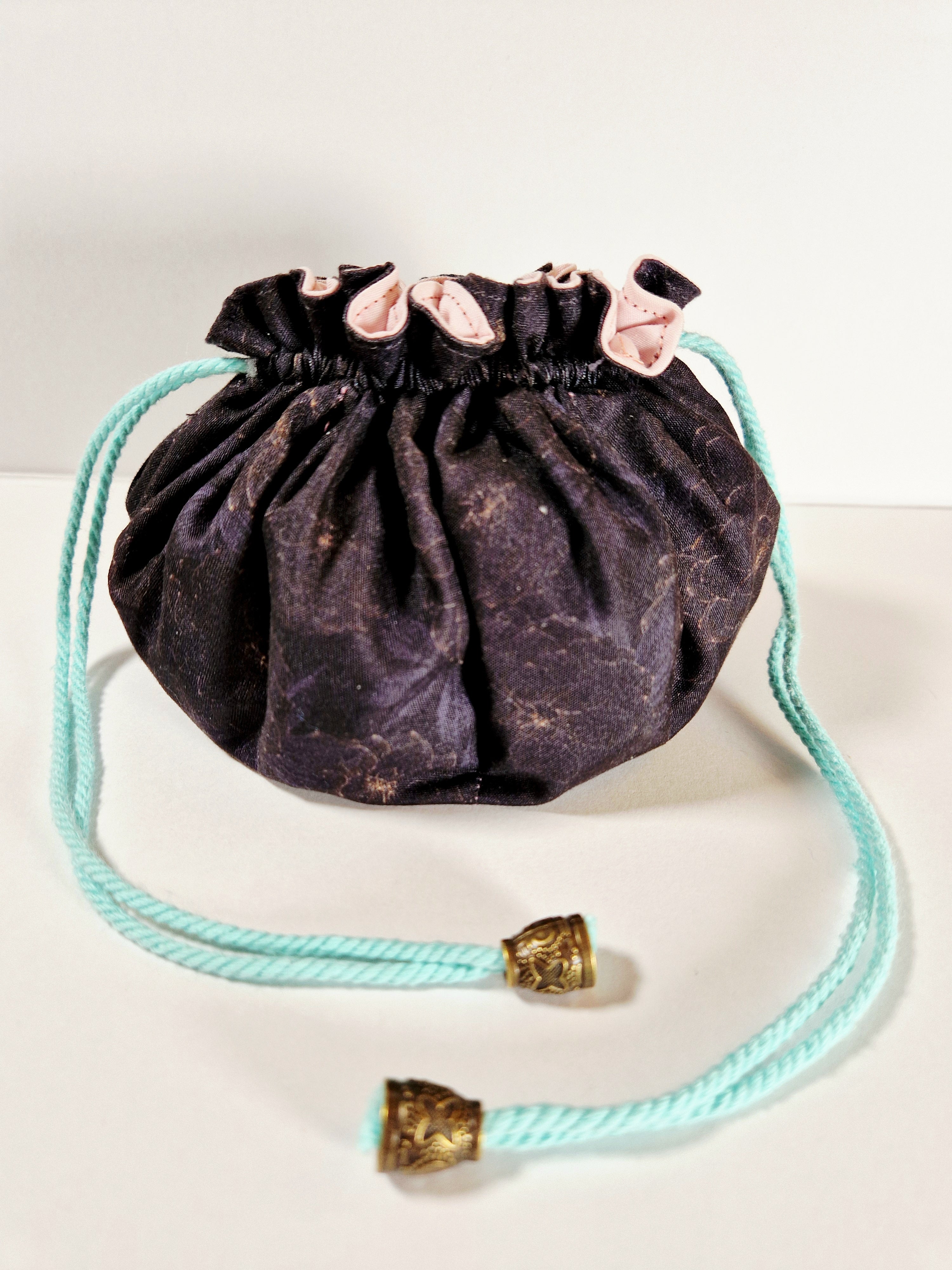 Art & Dice Bundle – Limited Linocut Print + Dice Bag