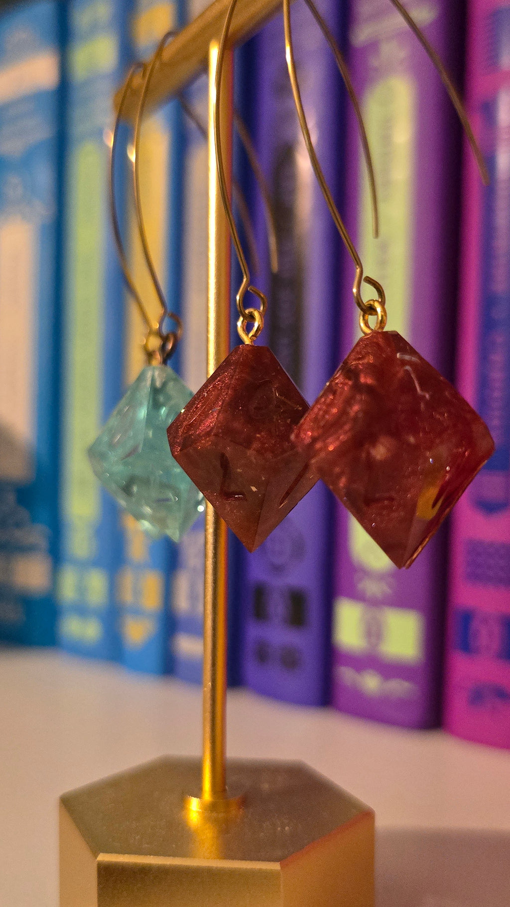 Fire Beats Ice - Dice Earrings Set