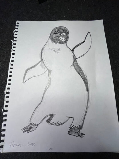 Illustrations from College Humor Sketch - Signed by Kait Thompson