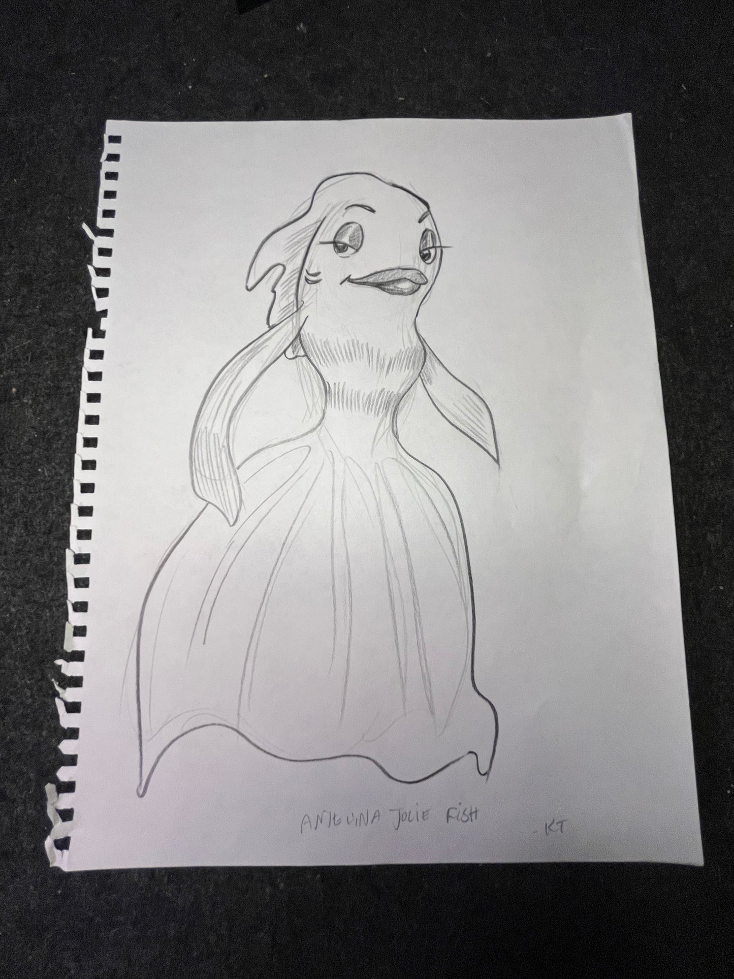 Illustrations from College Humor Sketch - Signed by Kait Thompson