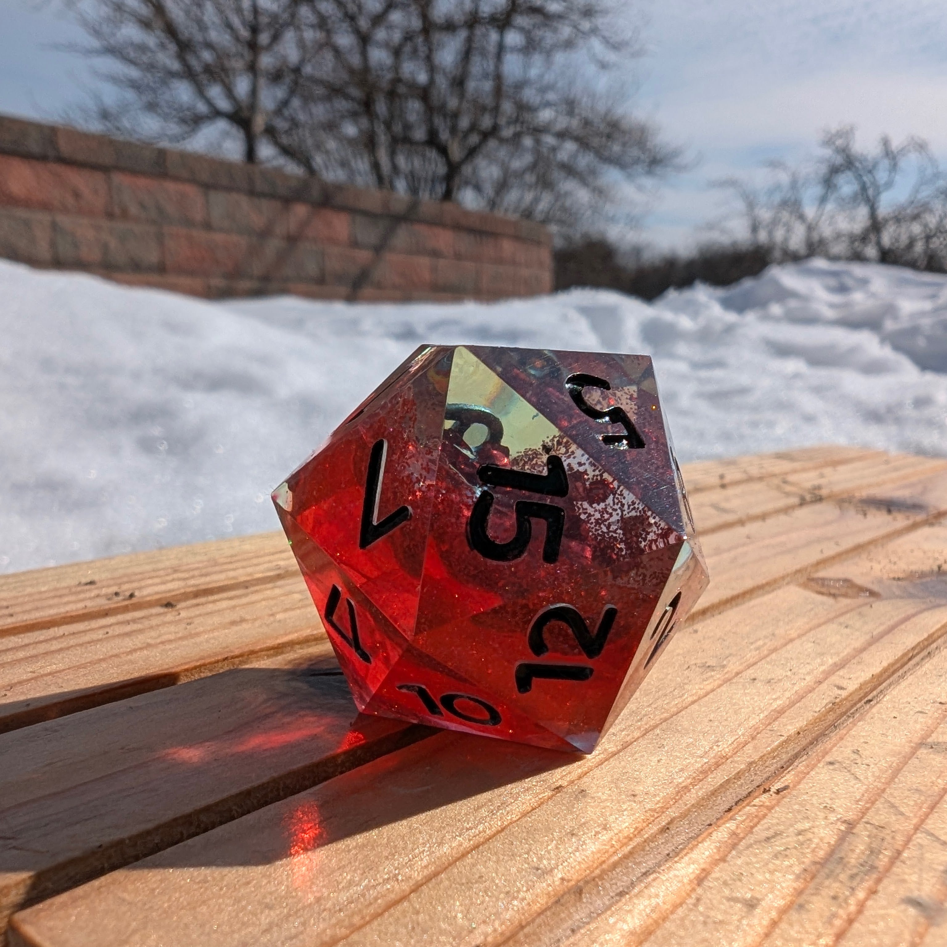 A Song of Ice & Freedom - 30mm Geode Chonk