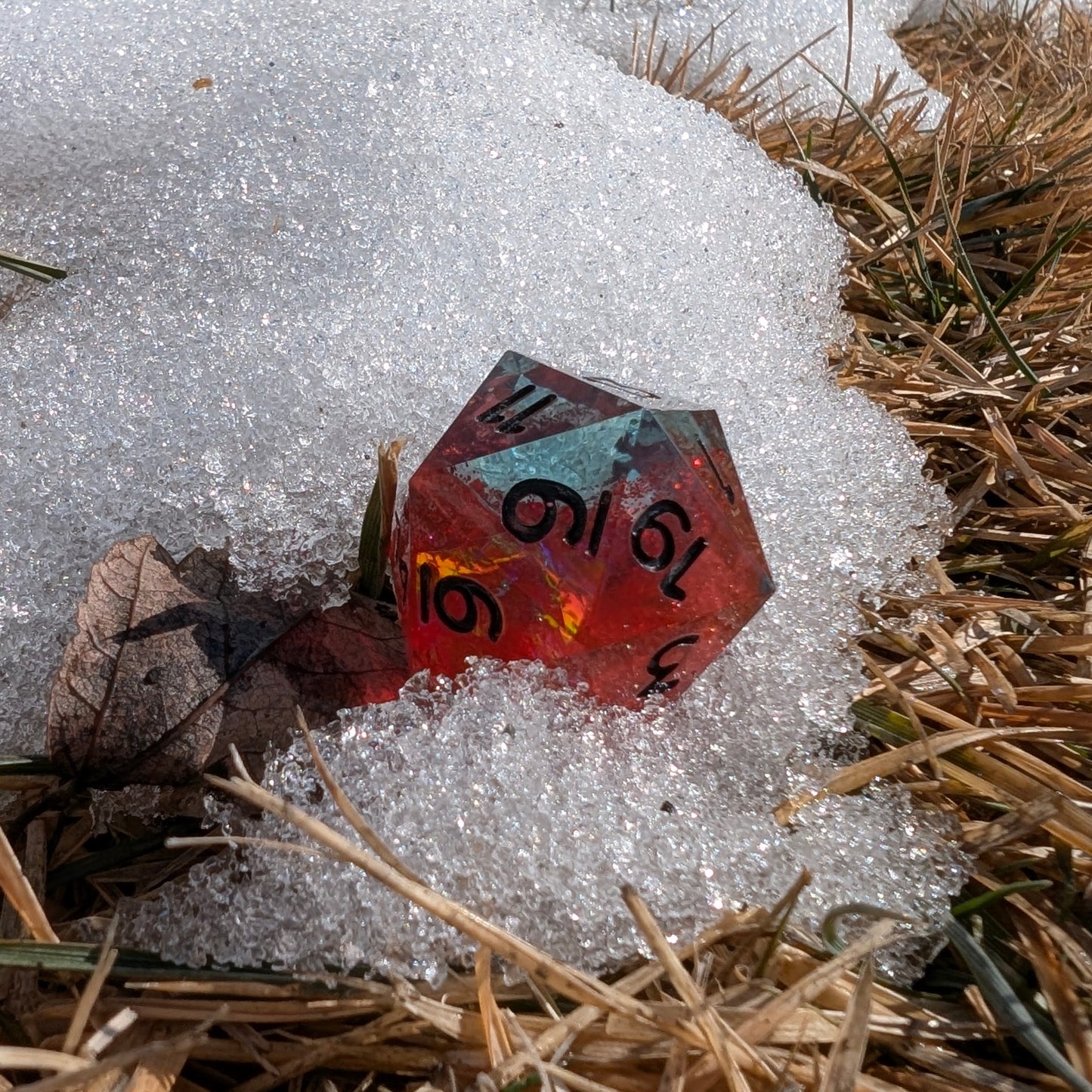 A Song of Ice & Freedom - 30mm Geode Chonk