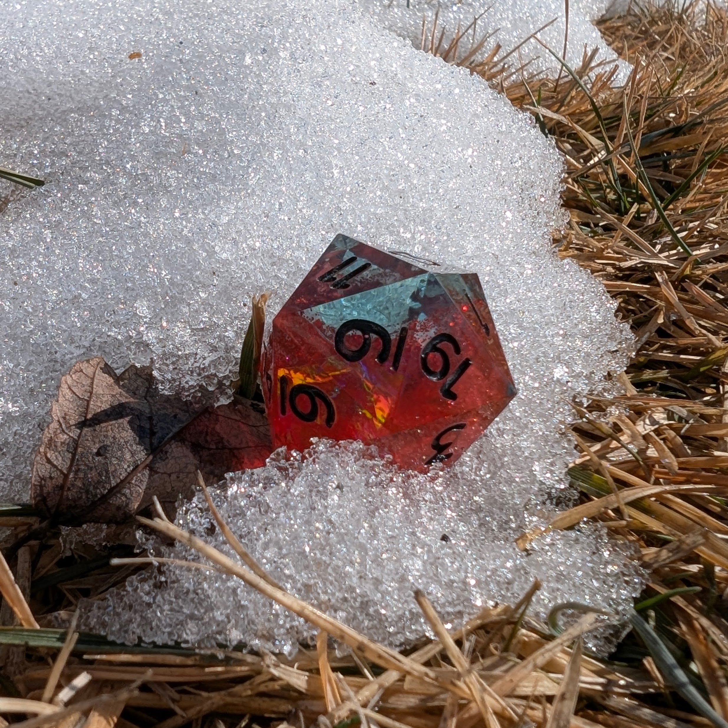 A Song of Ice & Freedom - 30mm Geode Chonk