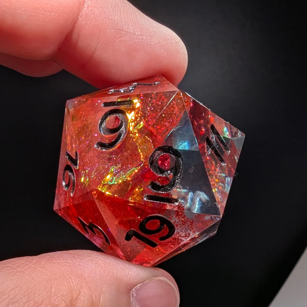 A Song of Ice & Freedom - 30mm Geode Chonk