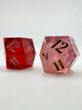 Ares & Aphrodite - 2d12 Daggerheart Dice Set