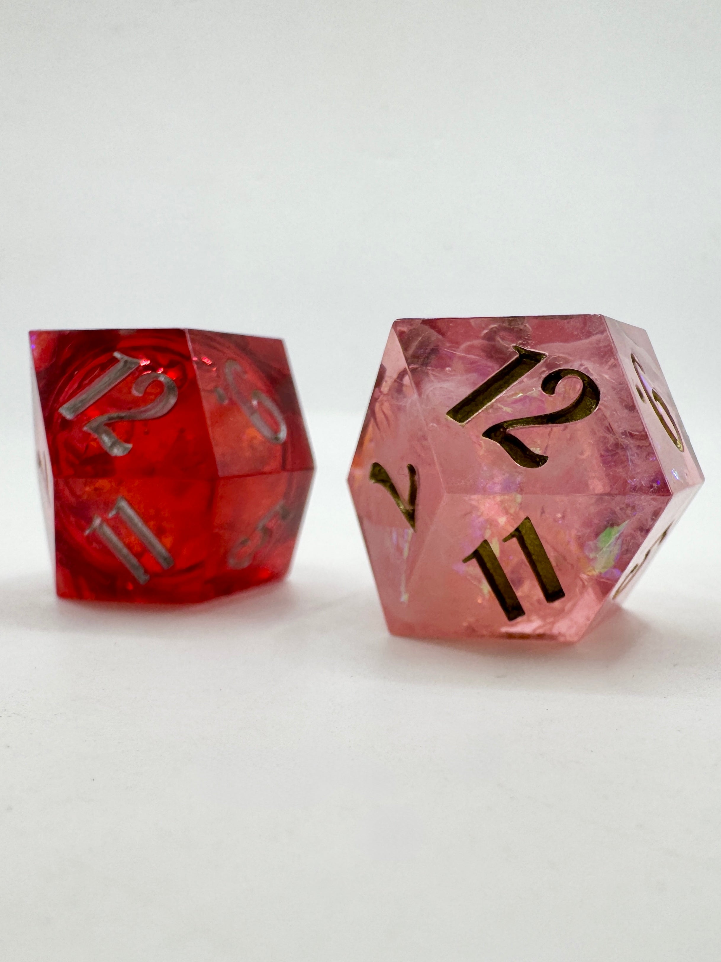 Ares & Aphrodite - 2d12 Daggerheart Dice Set