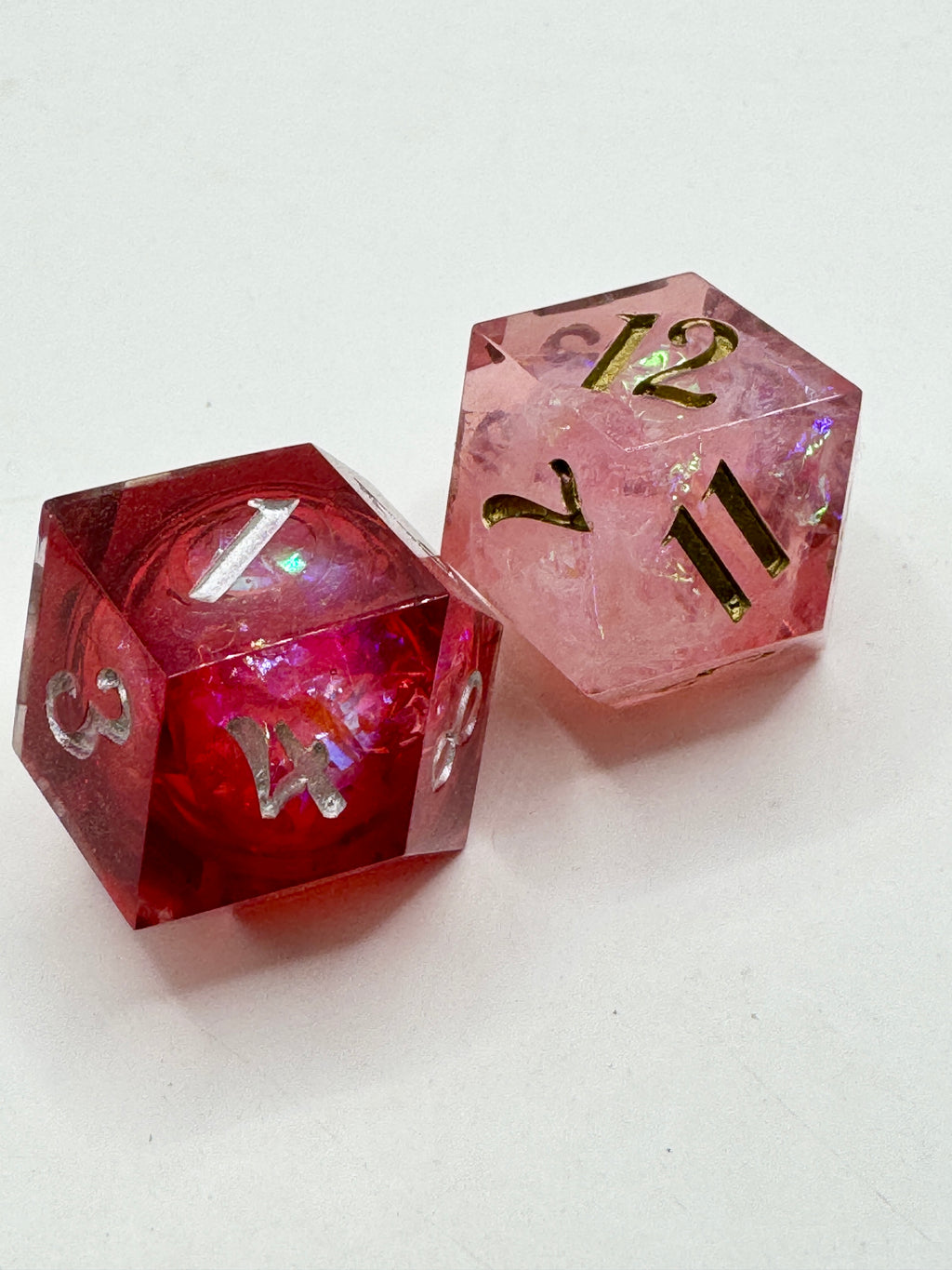 Ares & Aphrodite - 2d12 Daggerheart Dice Set