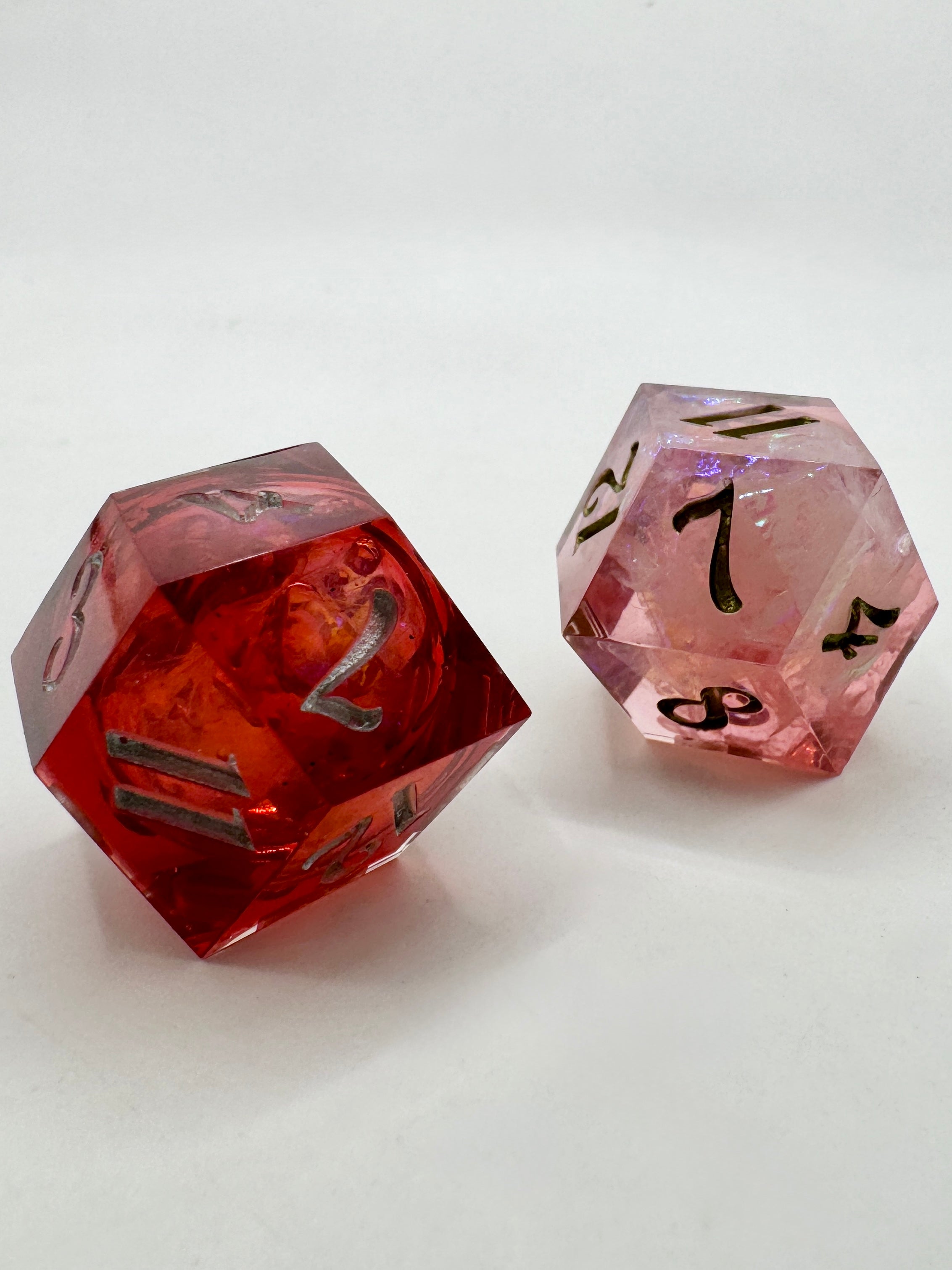 Ares & Aphrodite - 2d12 Daggerheart Dice Set