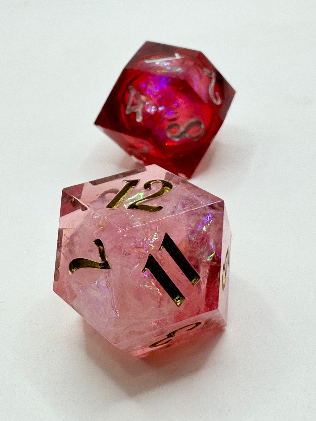 Ares & Aphrodite - 2d12 Daggerheart Dice Set
