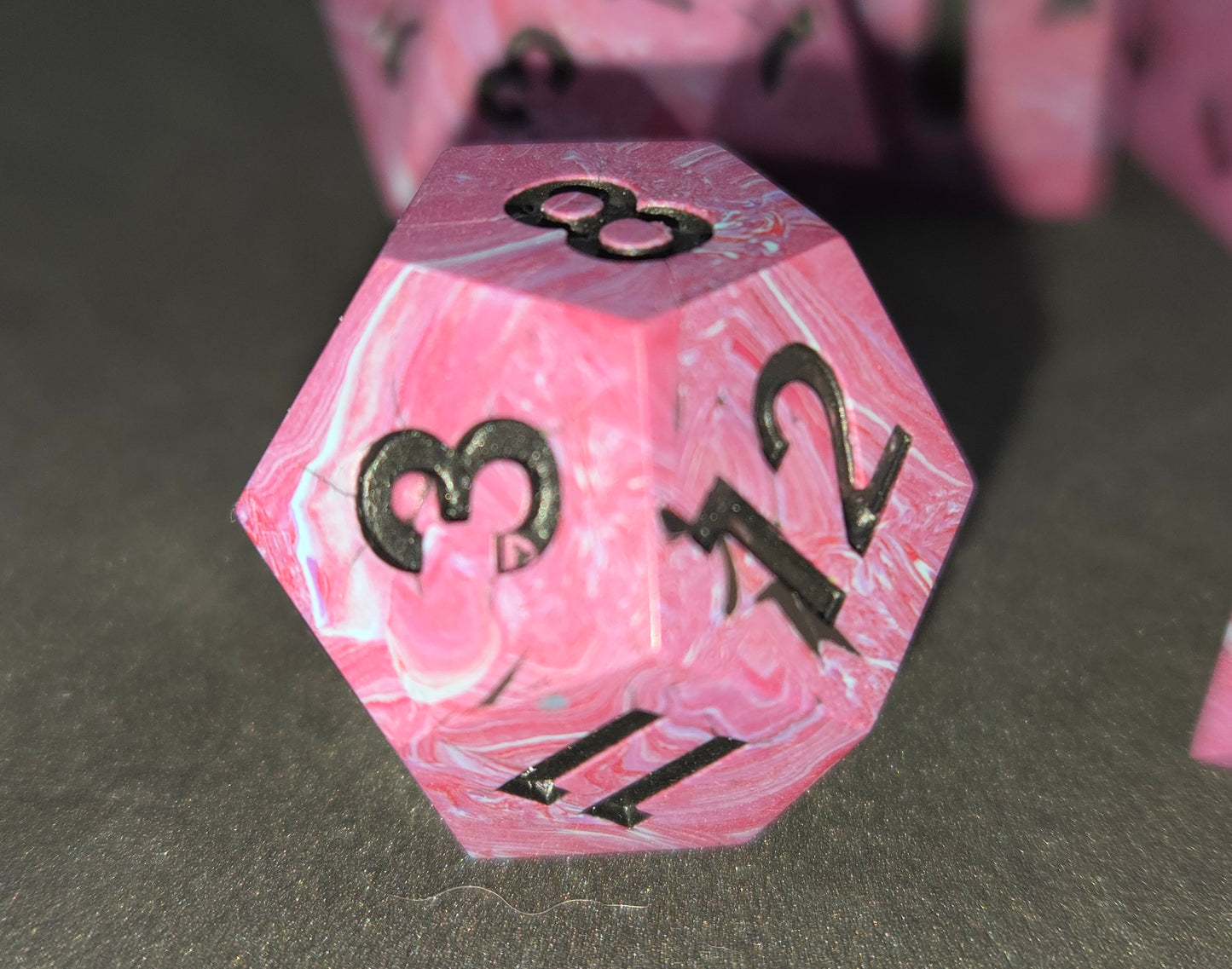 Berry Swirl - 7-Piece Dice Set