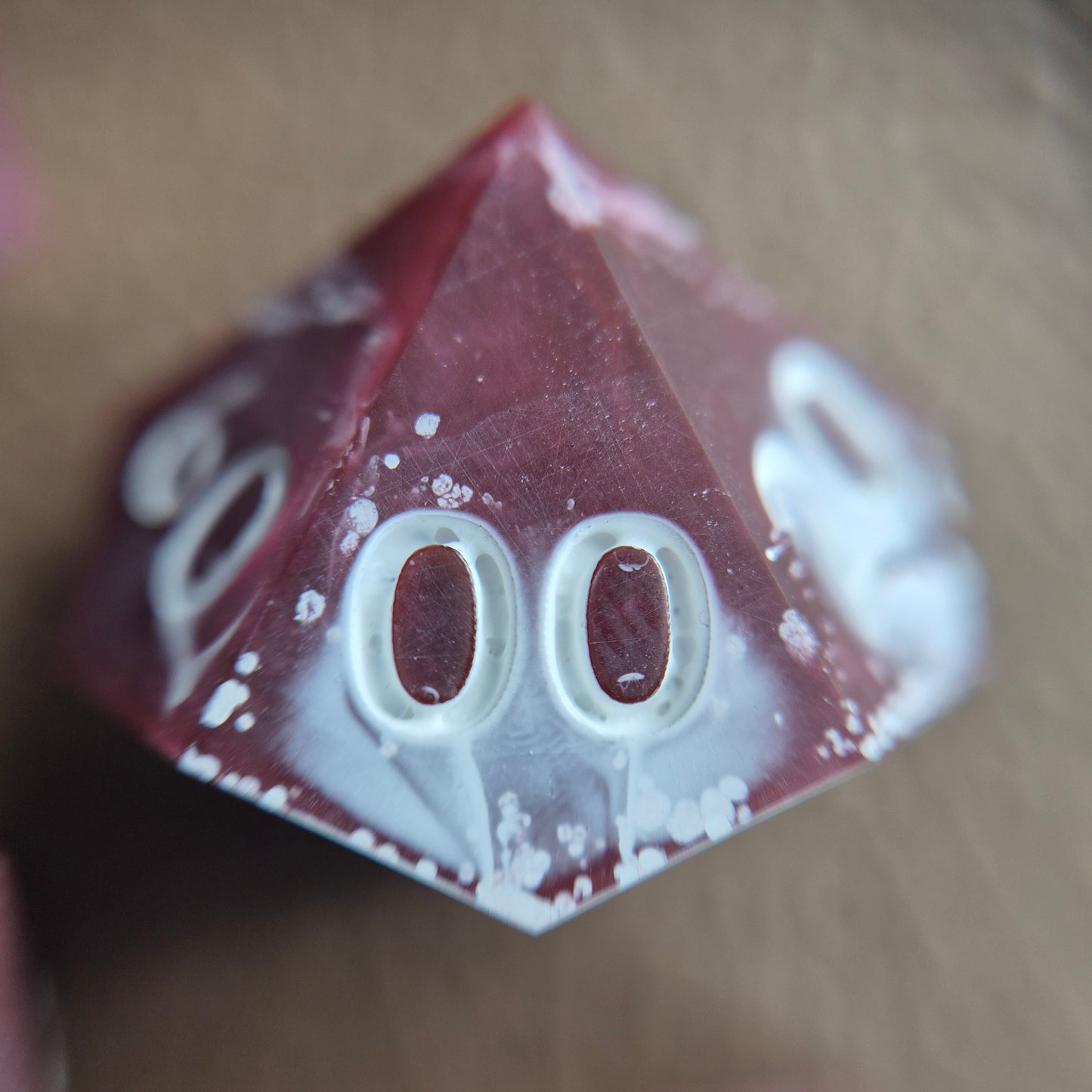 Bloodmoon Swirl - 7-Piece Dice Set