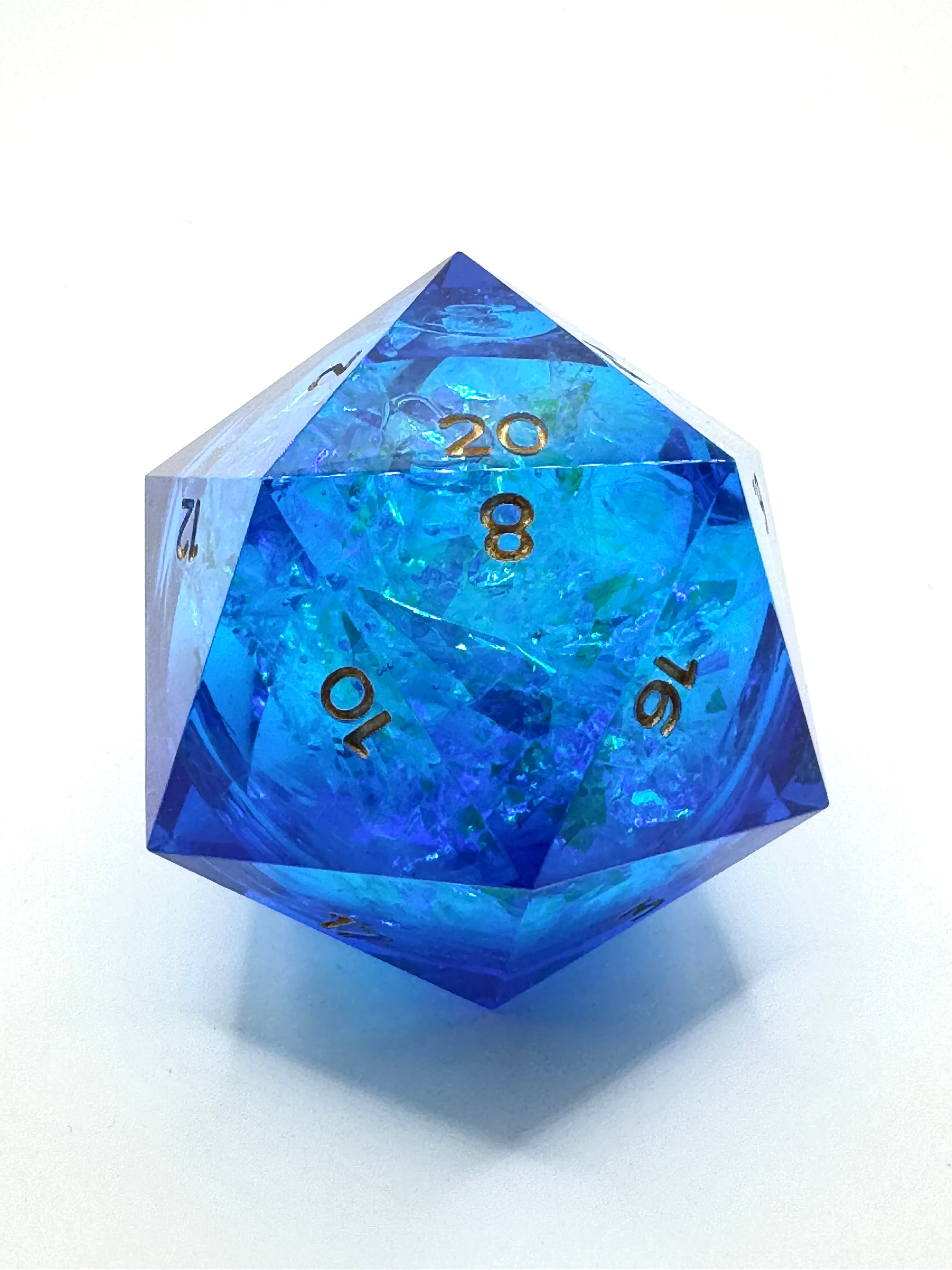 Burn it Blue - 45mm d20