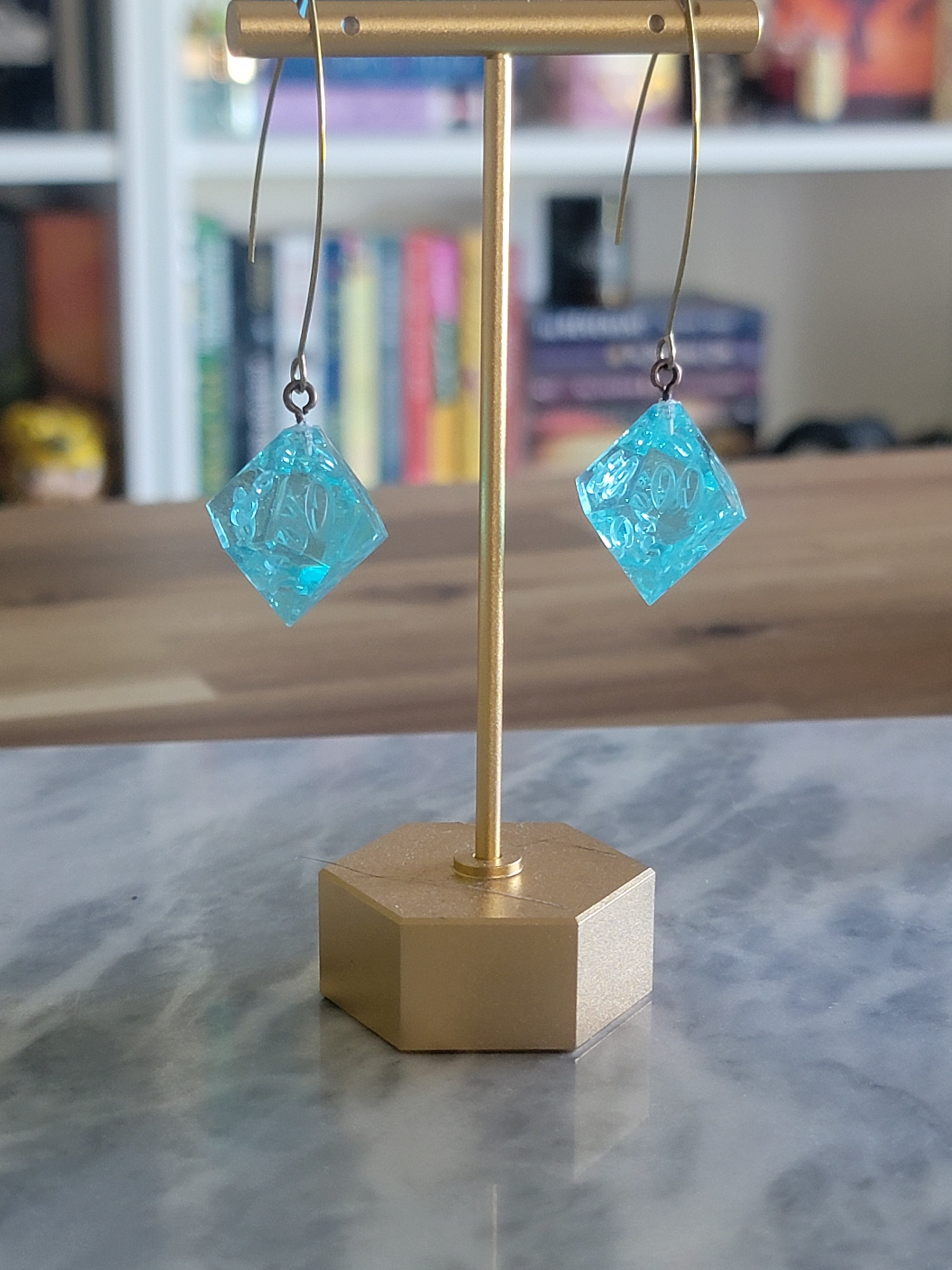 Fire Beats Ice - Dice Earrings Set