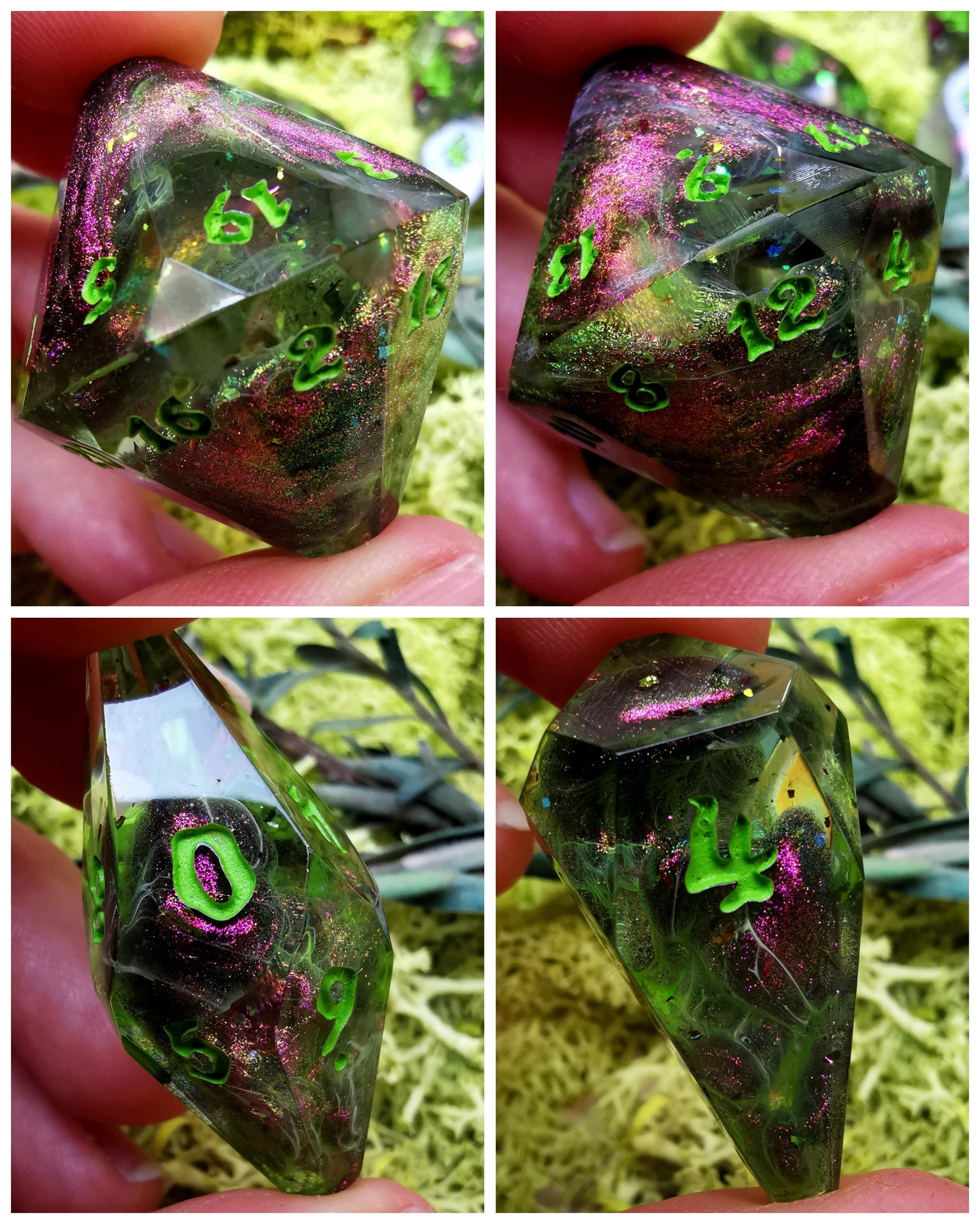 Heavy Clouds - 8-Piece Coffin Dice Set