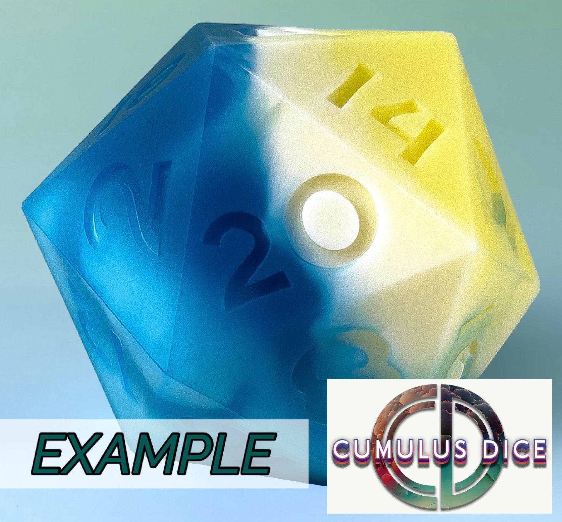 Custom Silicone D20 (Listing 1)