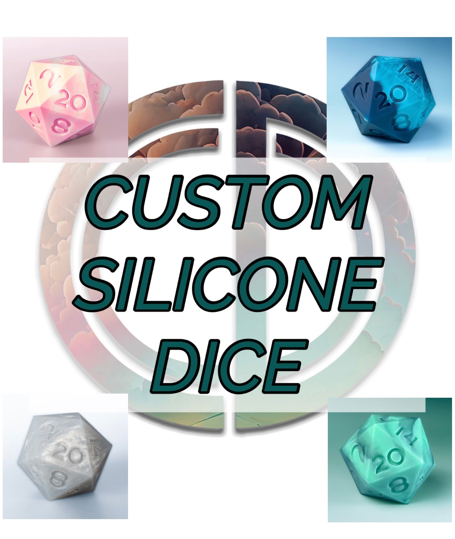 Custom Silicone D20 (Listing 2)