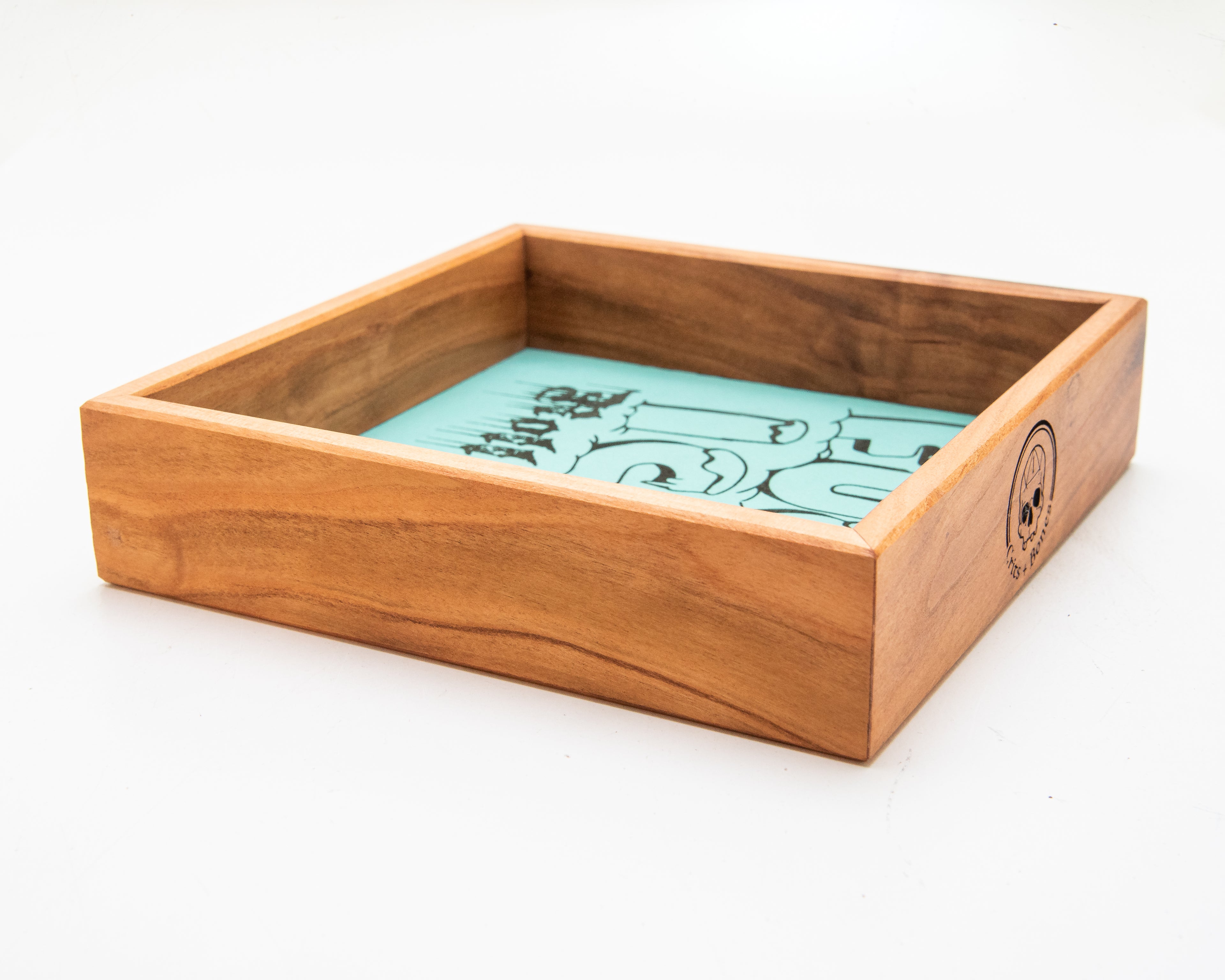 Fuck Ice, Roll Dice - Rolling Tray + Two Chessex Dice Sets Bundle