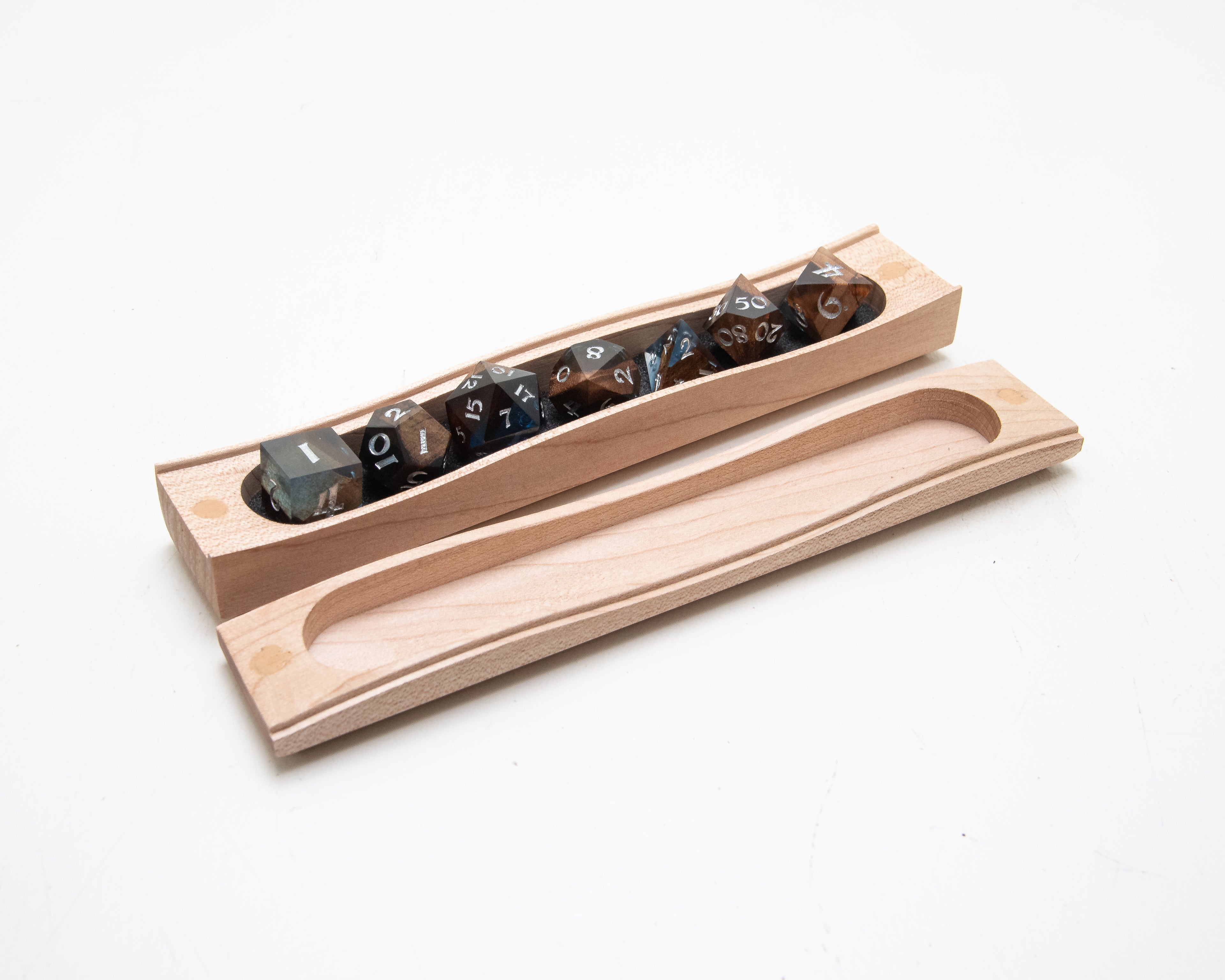 Sirius Dice - Sapphire Grove 7-PIece Set and Vault