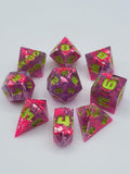 Defrosting Neon | 9-Piece Petri Dice Set