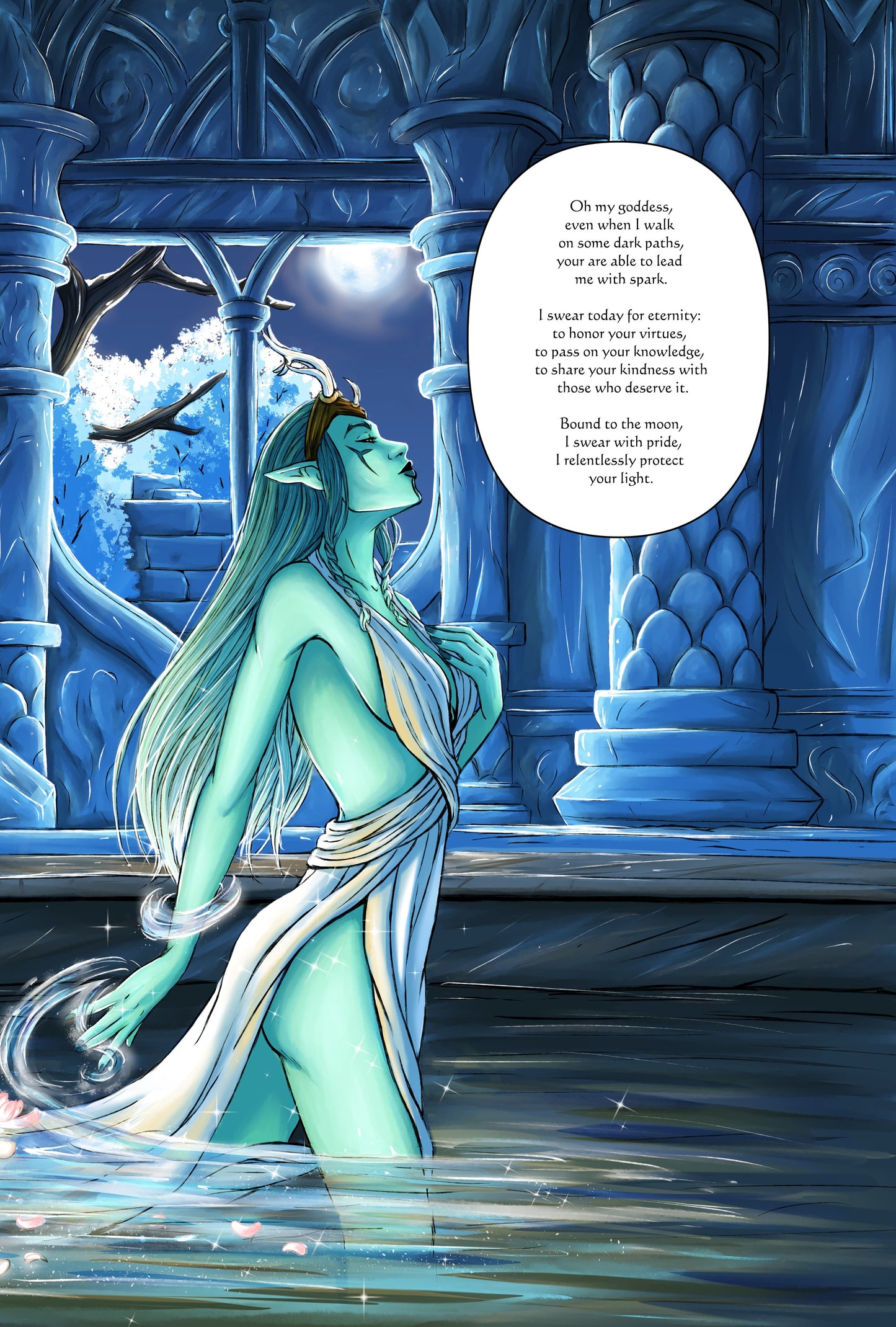 Digital Comic PDF: Onaya - Rise of a Druidess Vol.1