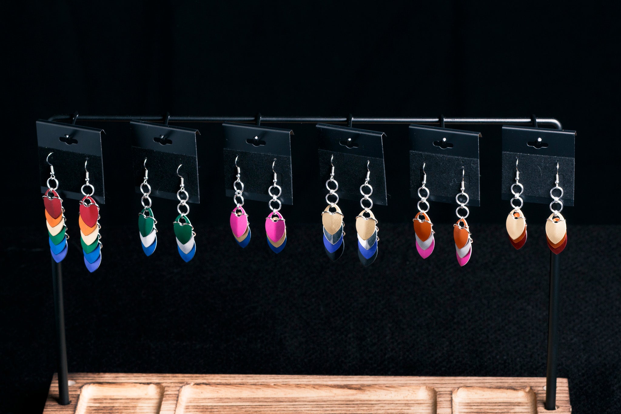 Dragonscale Earrings