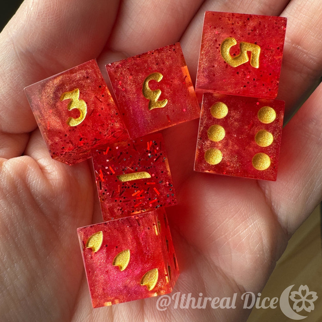 Fireball - 6d6 Dice Set