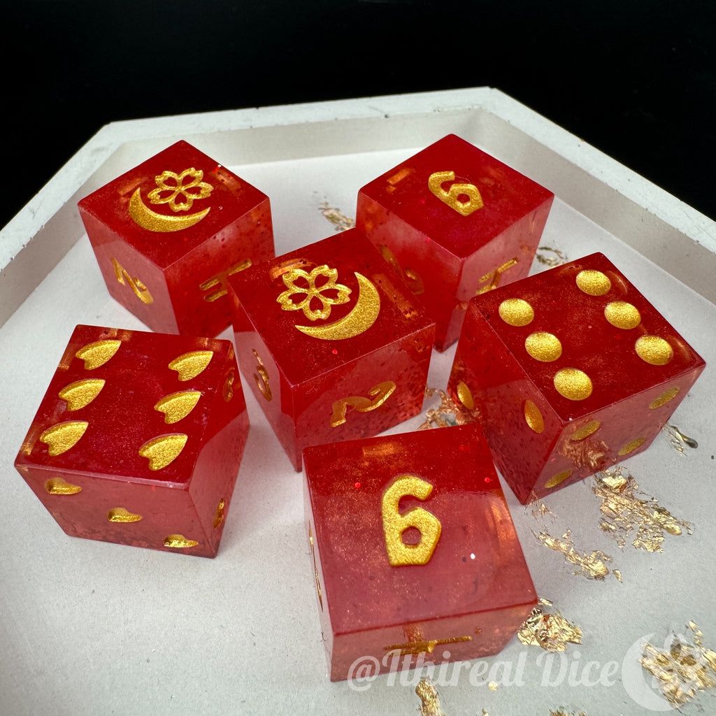 Fireball - 6d6 Dice Set