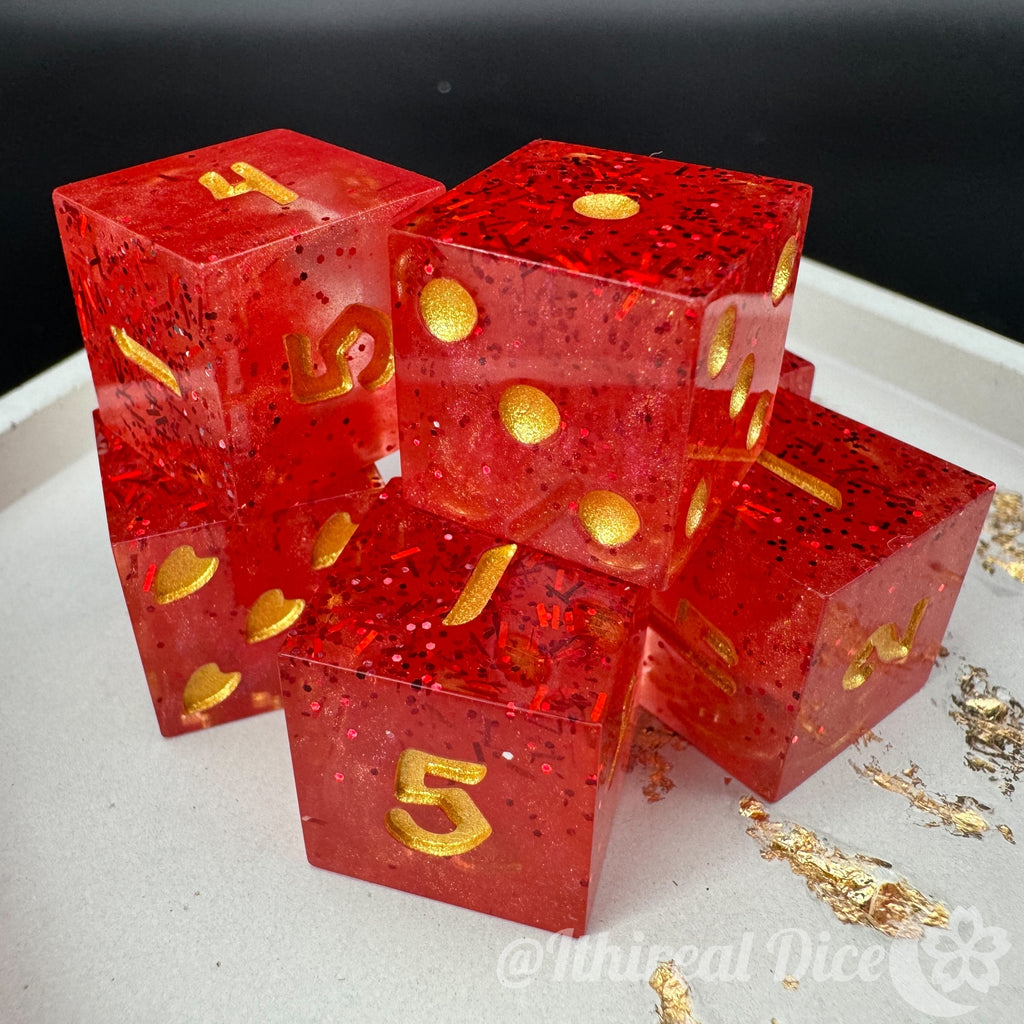 Fireball - 6d6 Dice Set