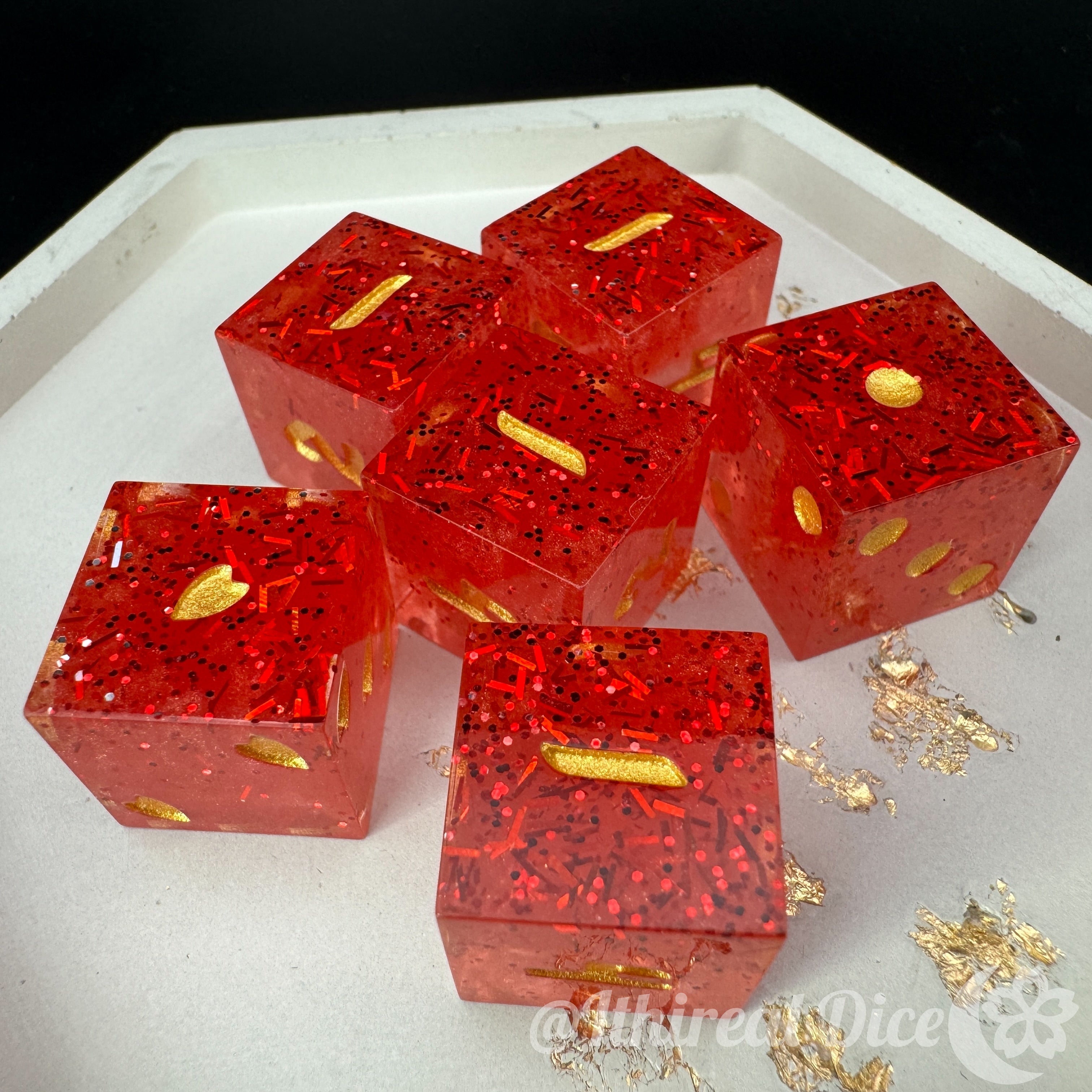 Fireball - 6d6 Dice Set
