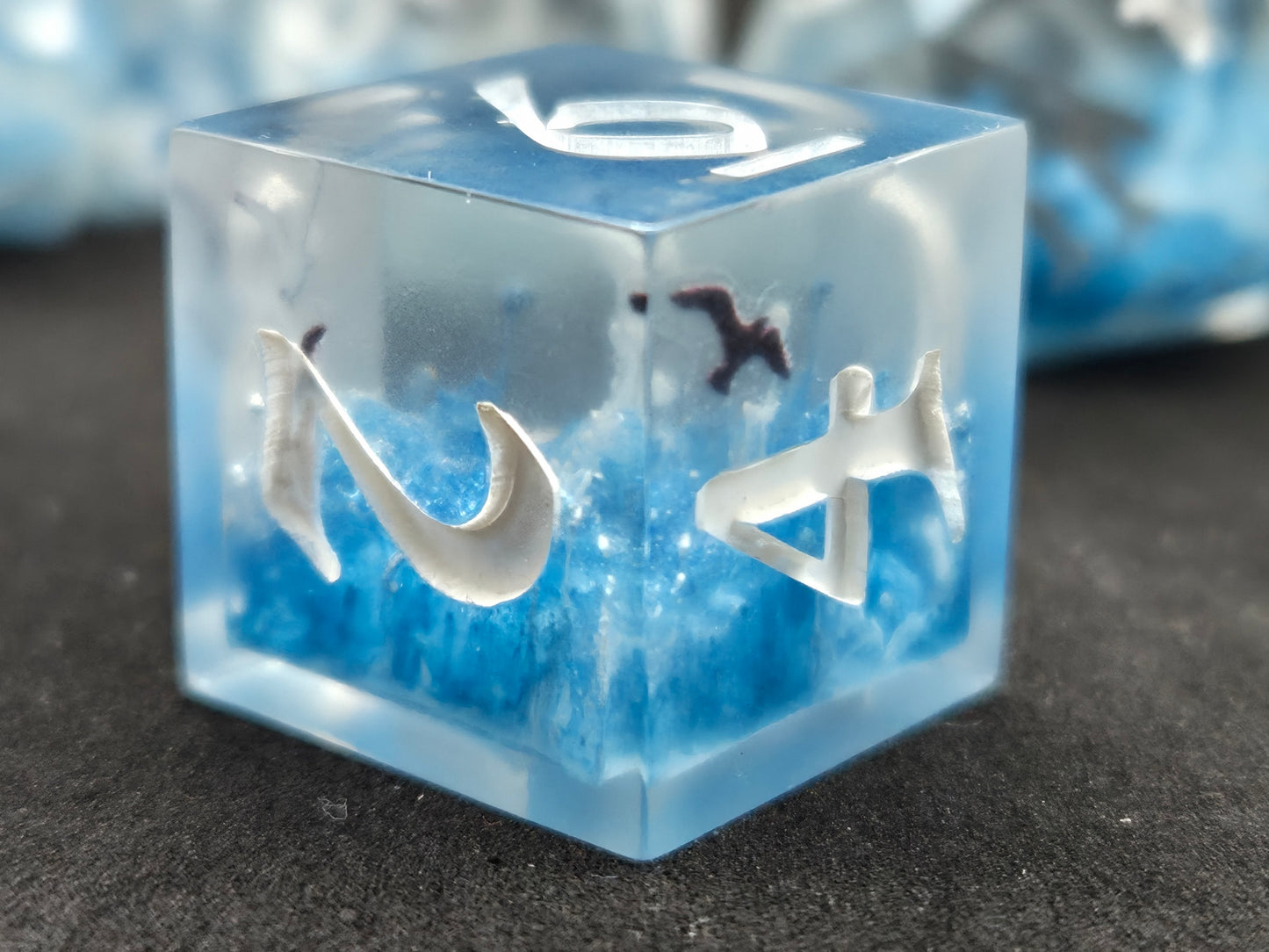 Fly On To Calmer Waters - 7-Piece Dice Set