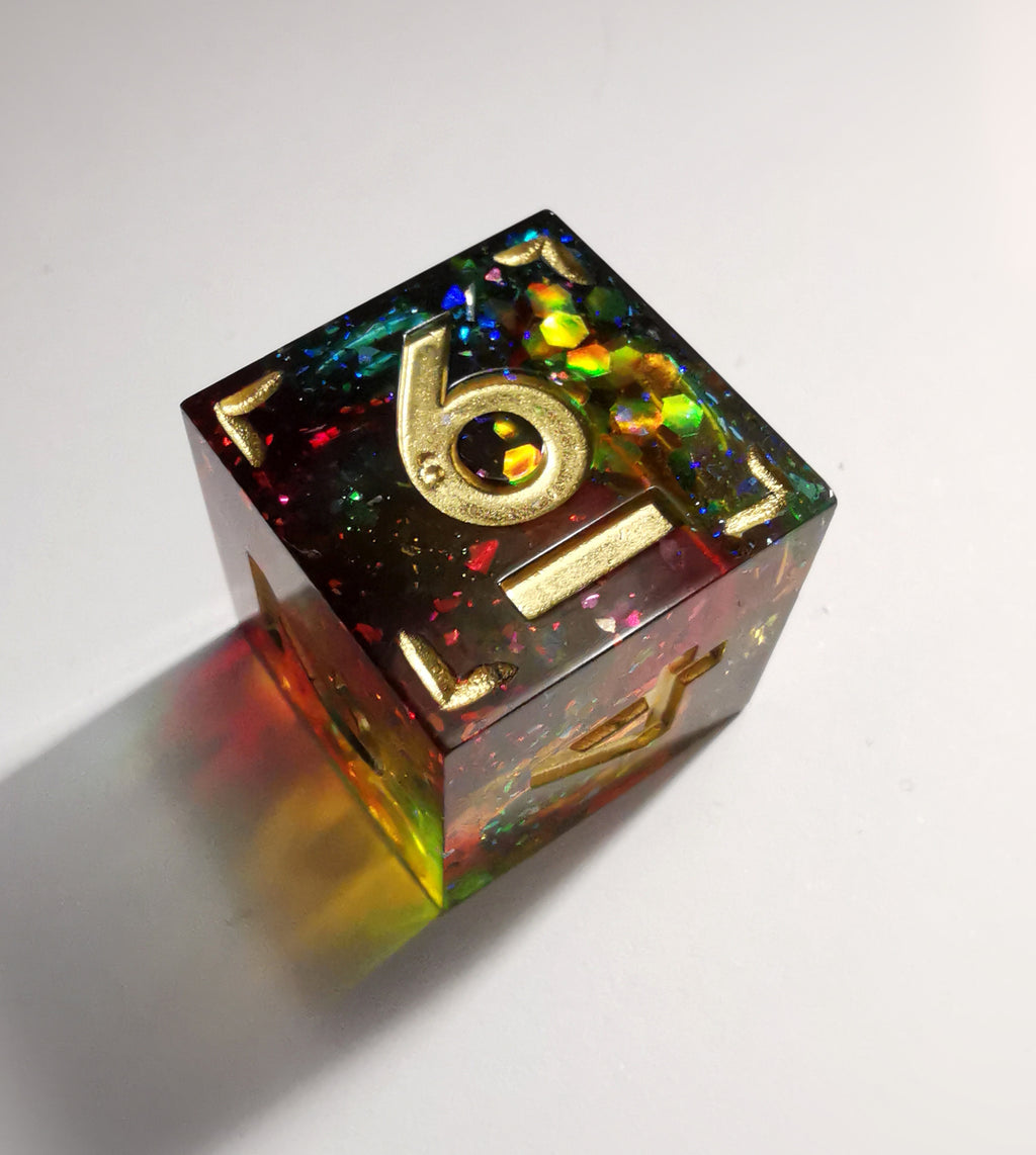 Taste the Rainbow - 9-Piece Dice Set