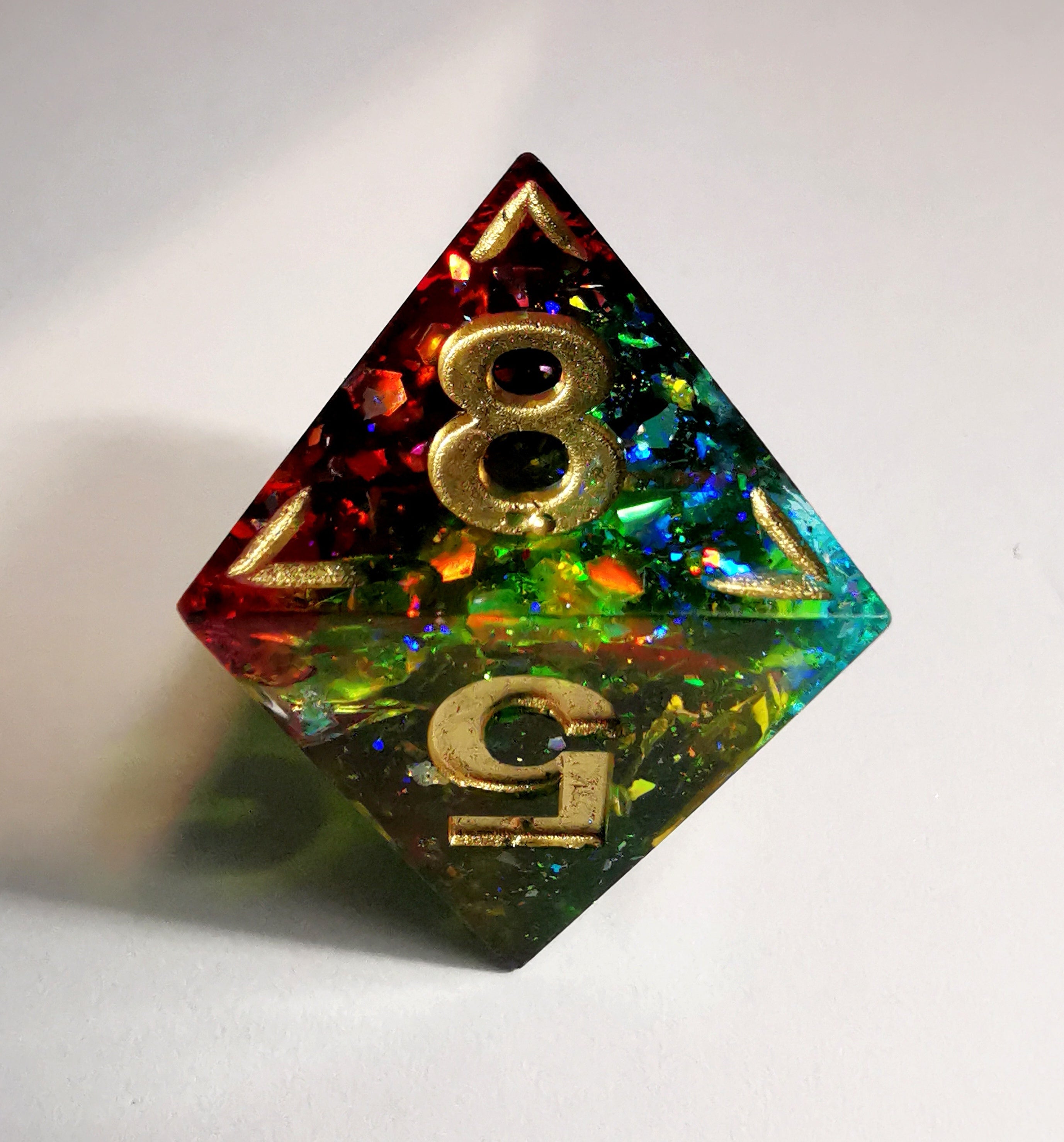 Taste the Rainbow - 9-Piece Dice Set