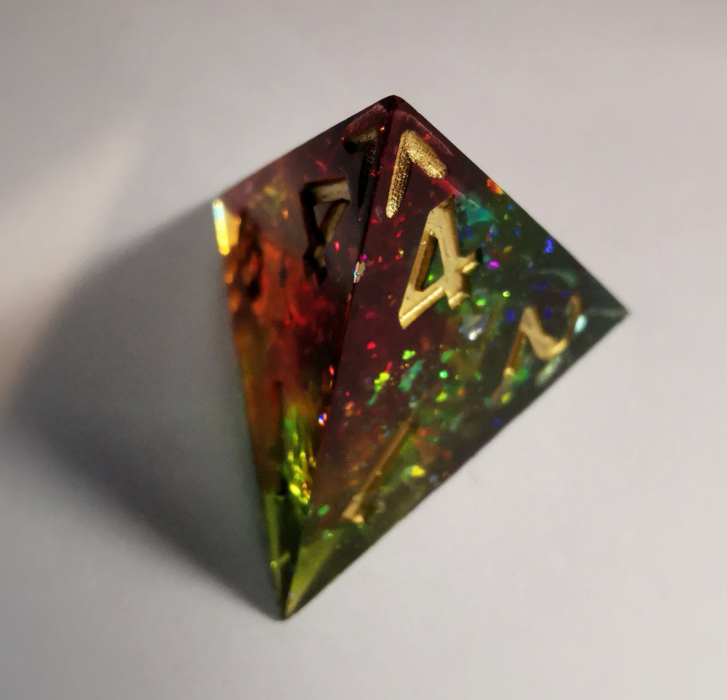 Taste the Rainbow - 9-Piece Dice Set