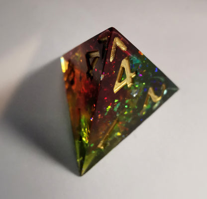 Taste the Rainbow - 9-Piece Dice Set