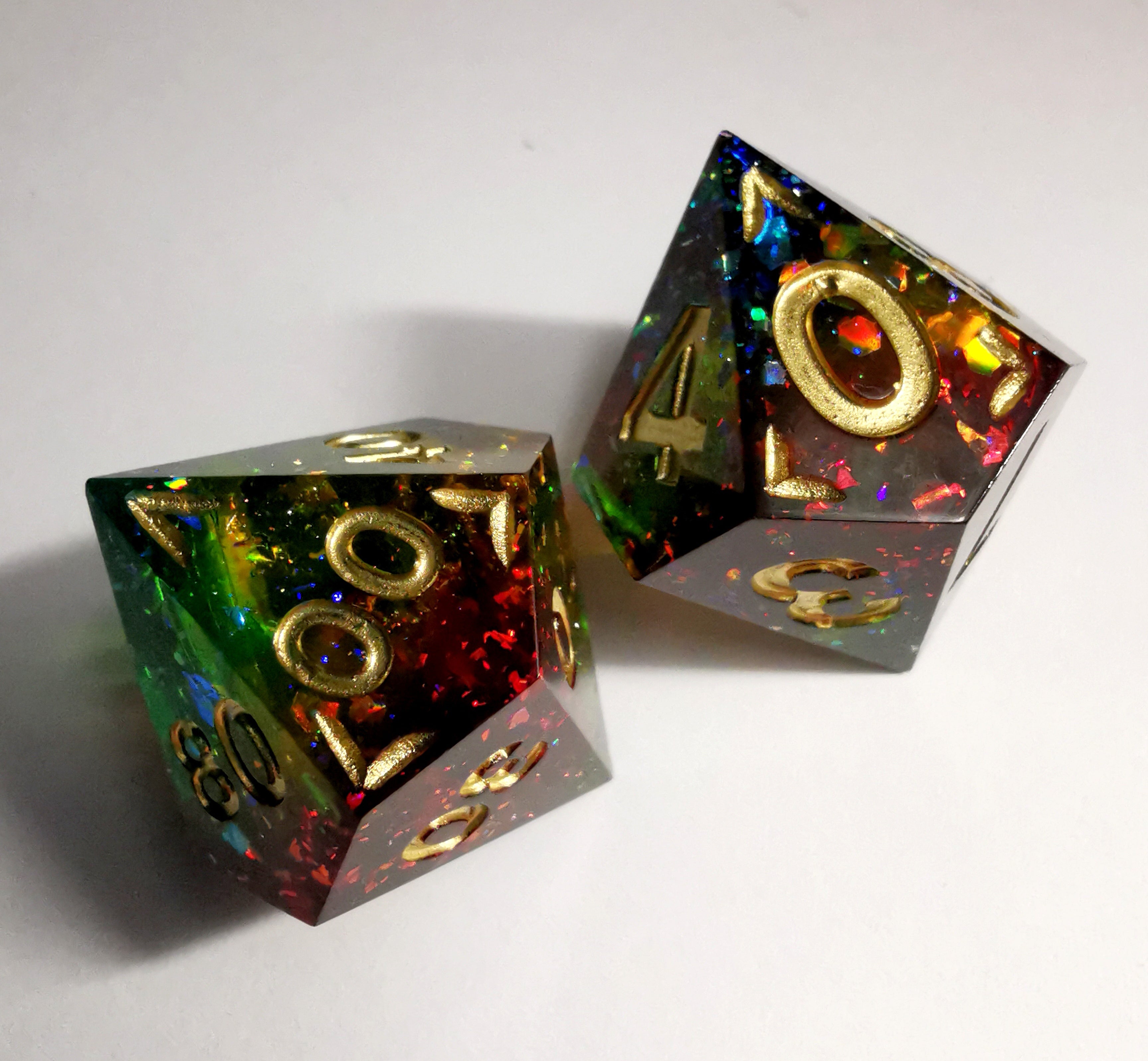 Taste the Rainbow - 9-Piece Dice Set