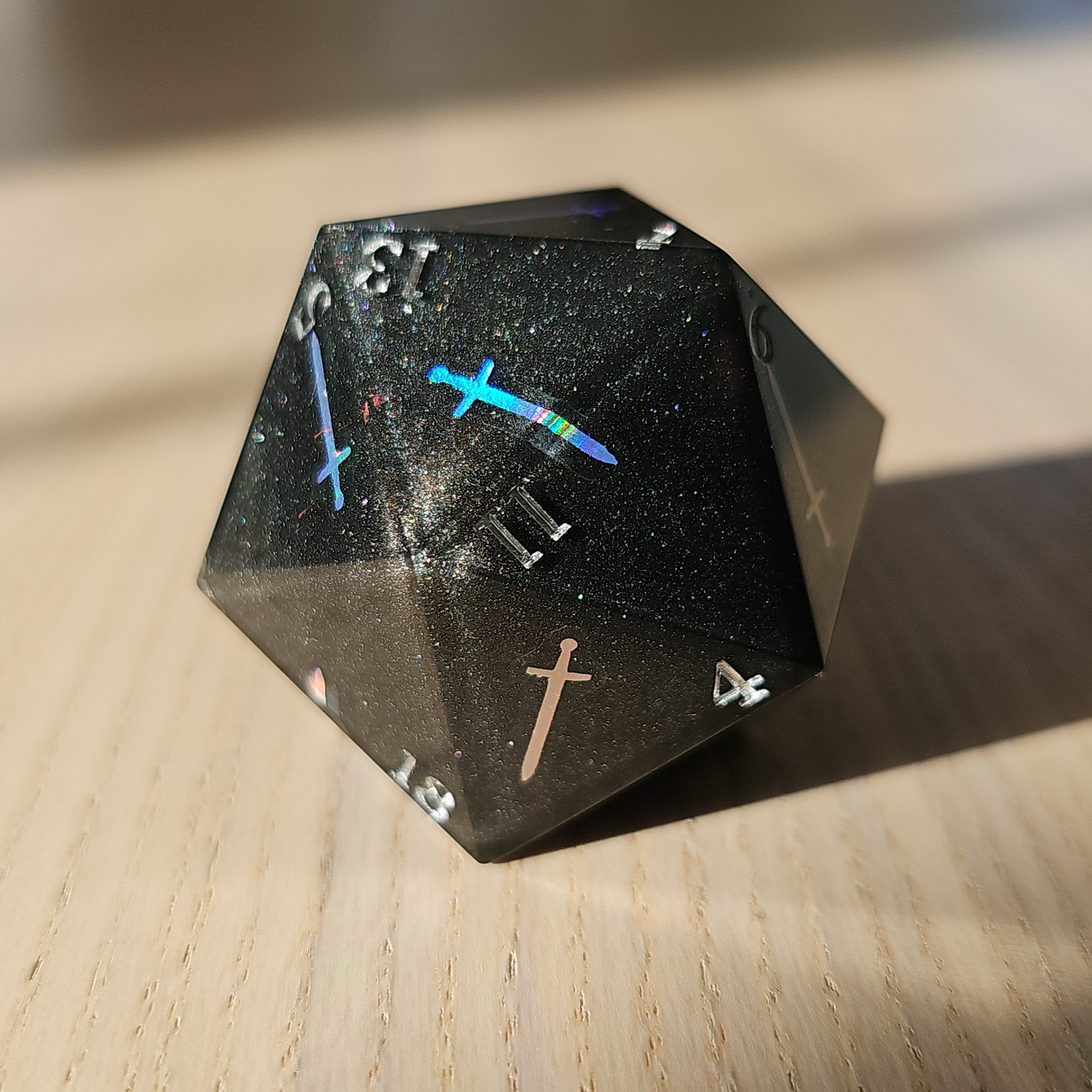 Never Give Up on the Fight - 40mm d20