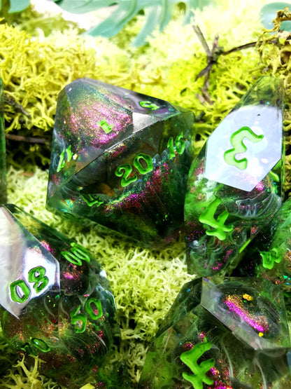Heavy Clouds - 8-Piece Coffin Dice Set