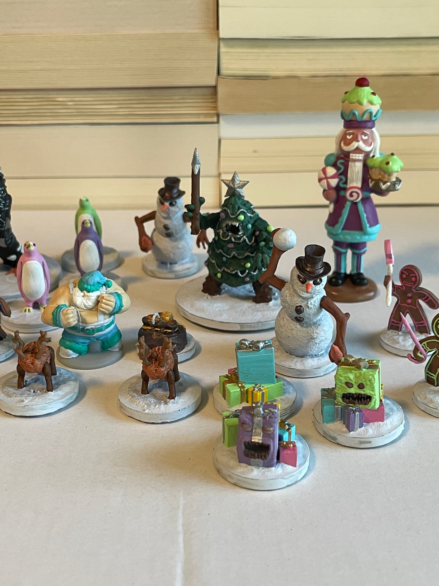 20-Piece Christmas in July Hand Painted Mini Set