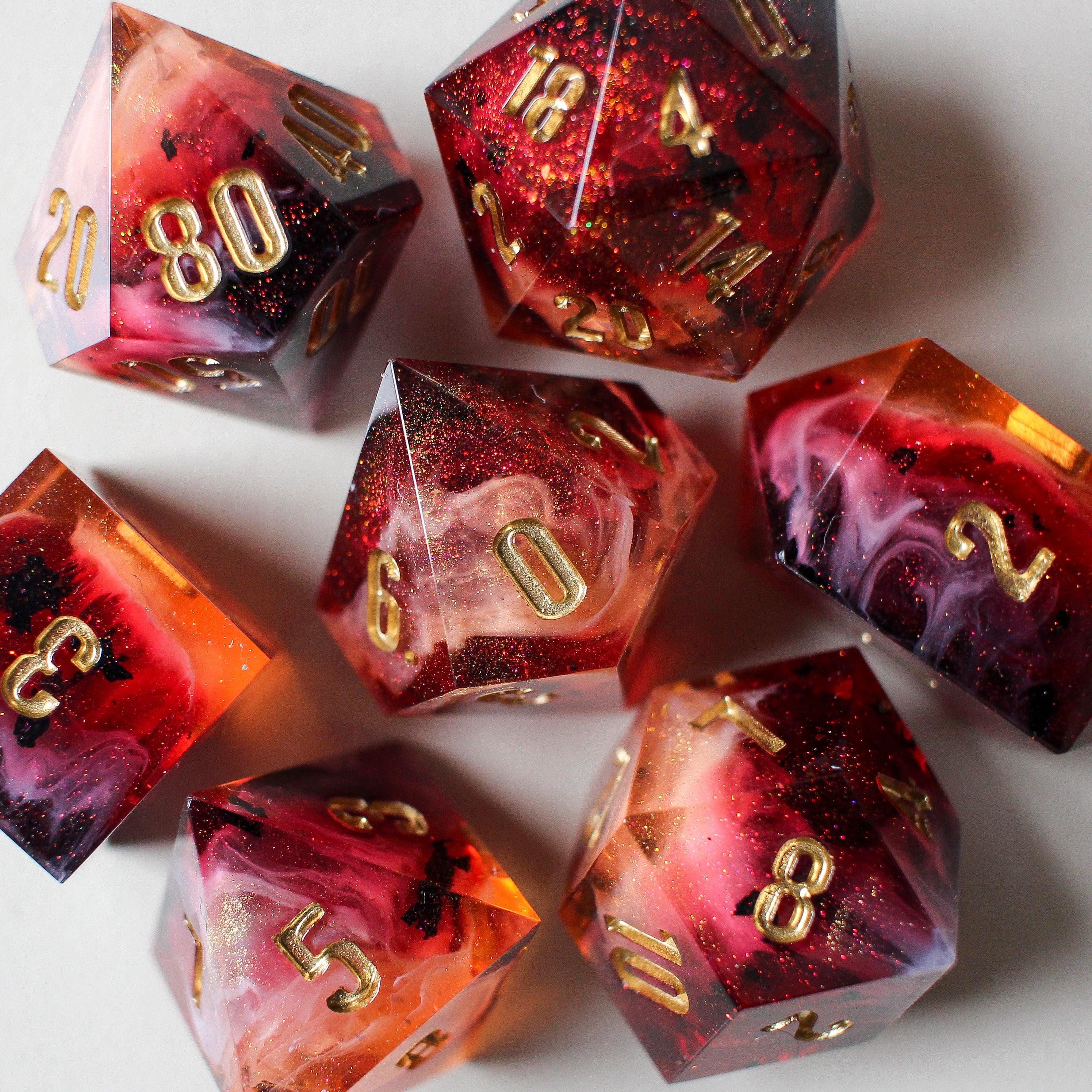 The Warmth - 7-Piece Dice Set