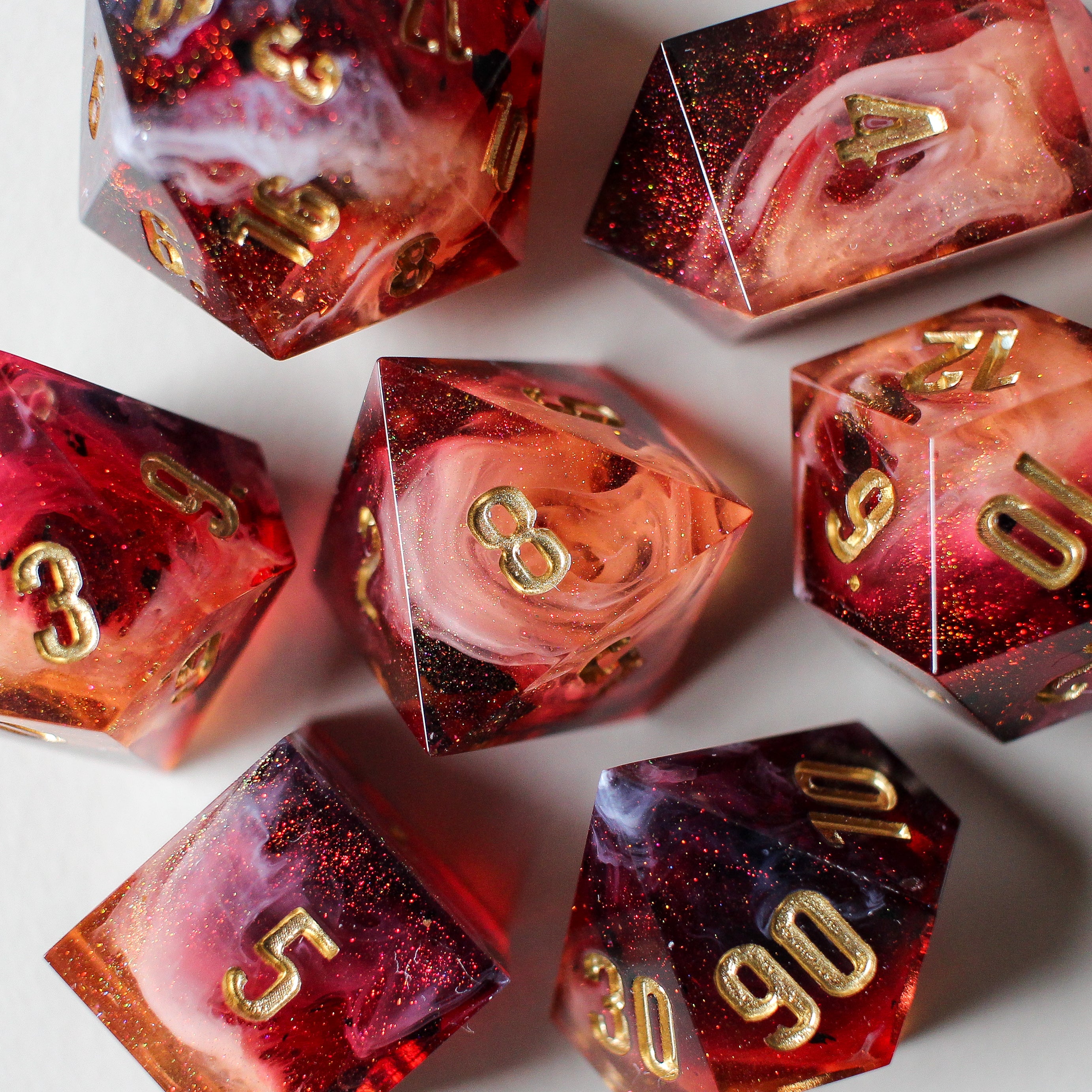 The Warmth - 7-Piece Dice Set