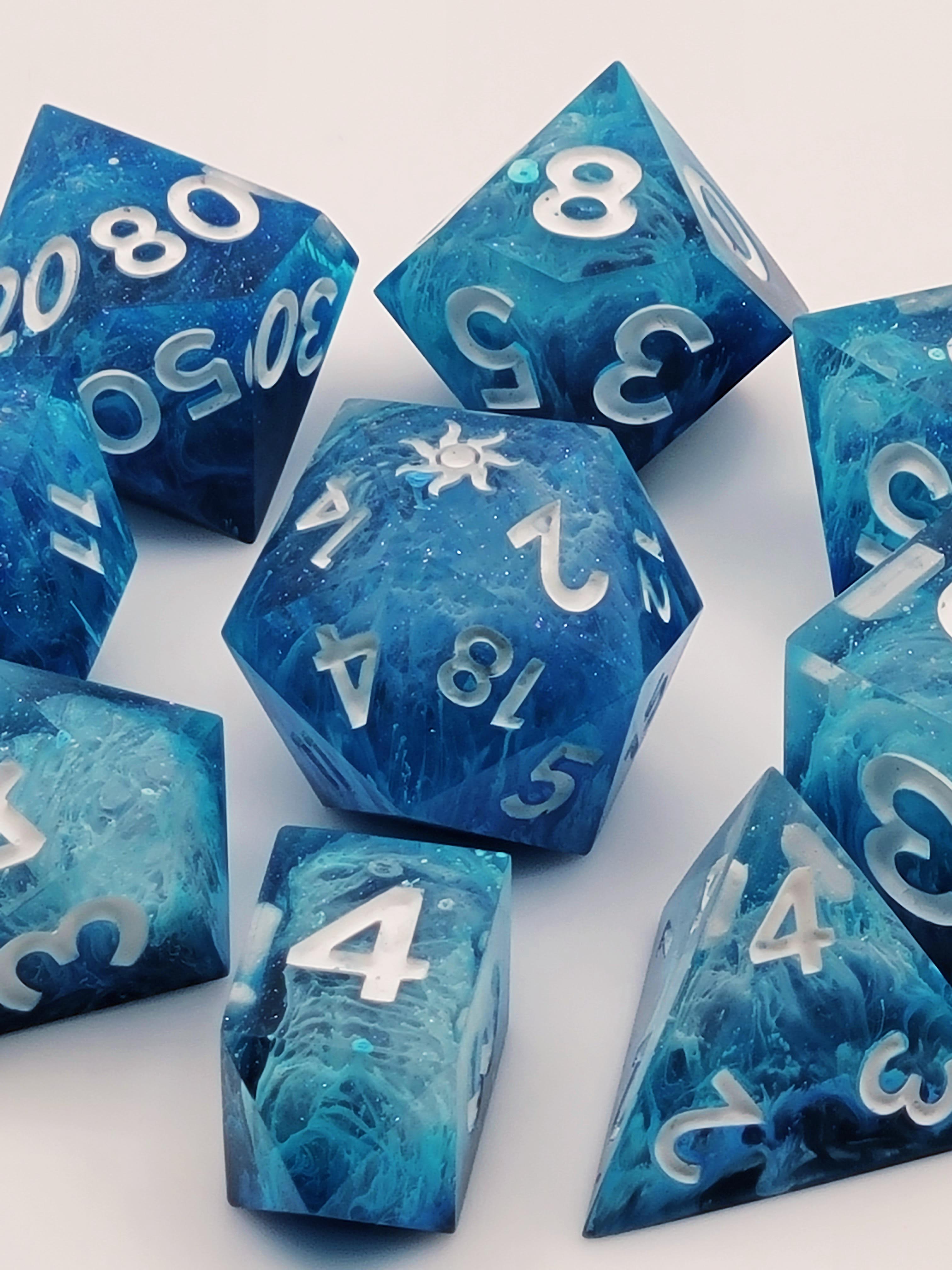 Ice Storm | 9-Piece Petri Dice Set