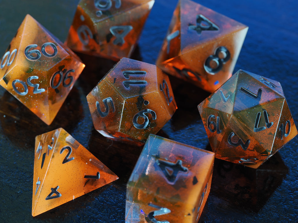 Orange and Black - 7-Piece Set