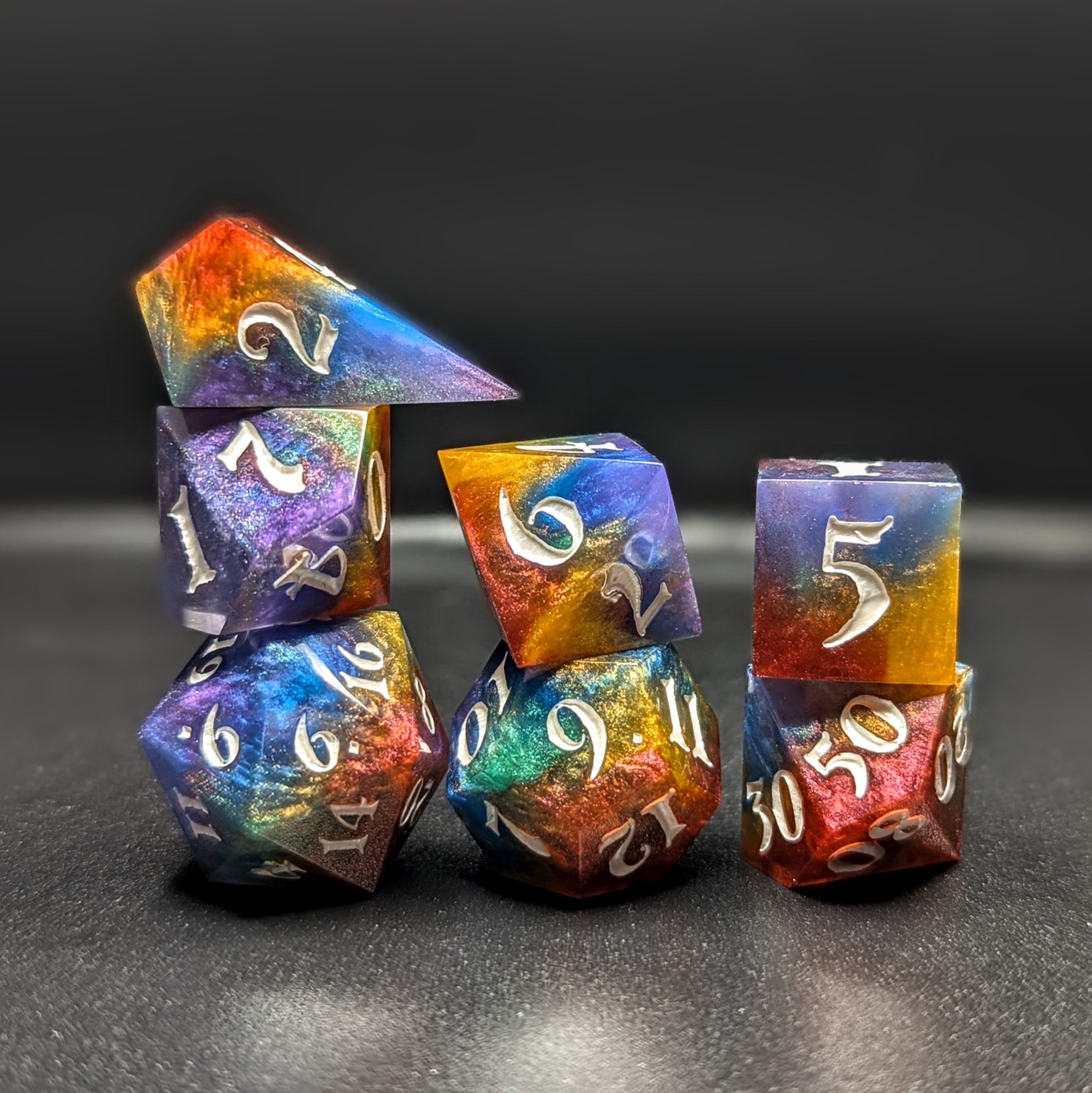 After the Storm - 7-Piece Dice Set