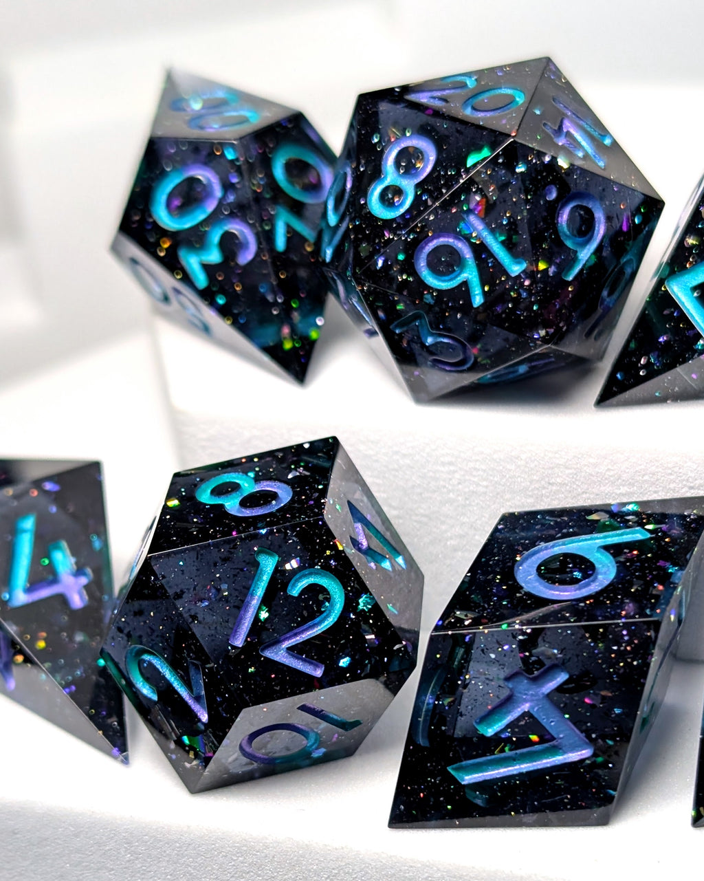 It Was Supposed To Be Space Travel - 7-Piece Dice Set