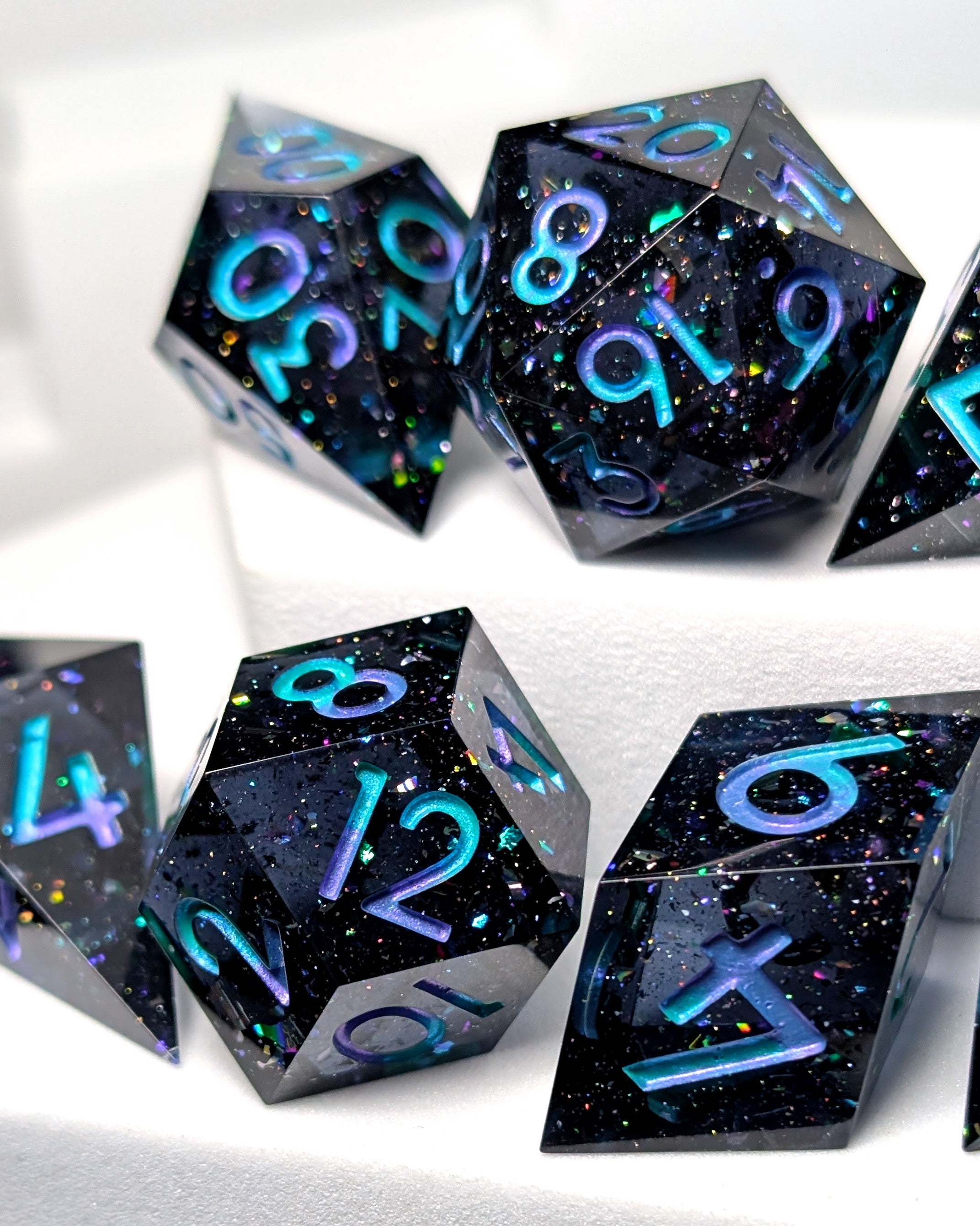 It Was Supposed To Be Space Travel - 7-Piece Dice Set