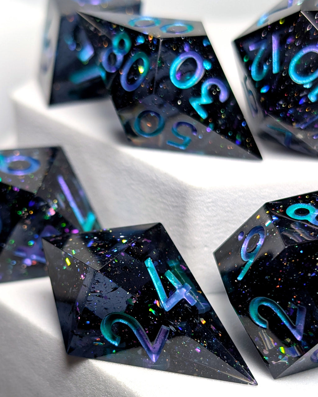 It Was Supposed To Be Space Travel - 7-Piece Dice Set